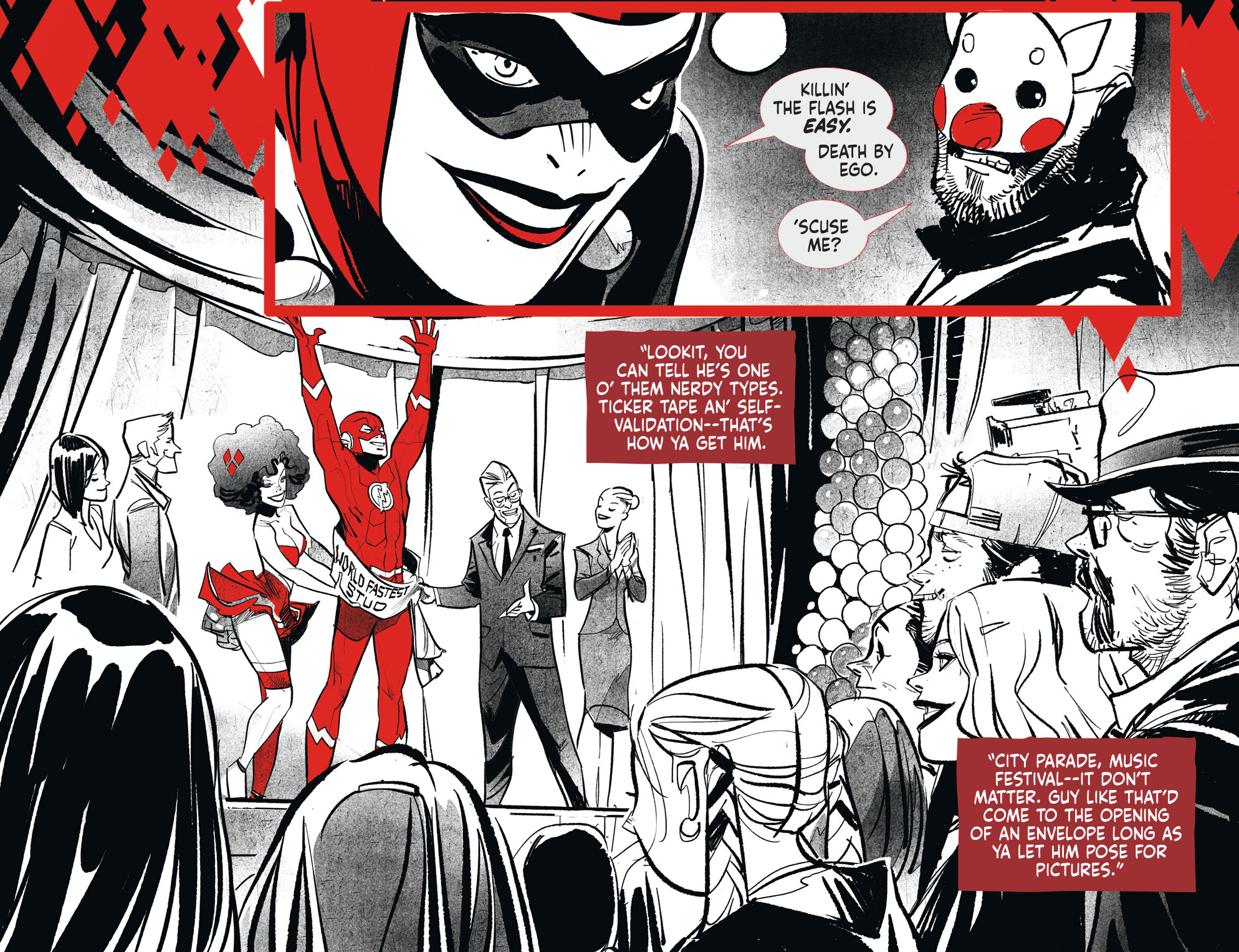 Harley Quinn Black + White + Red (2020-) issue 11 - Page 11