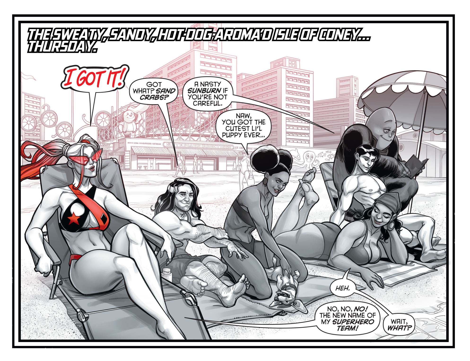 Harley Quinn Black + White + Red (2020-) issue 12 - Page 4