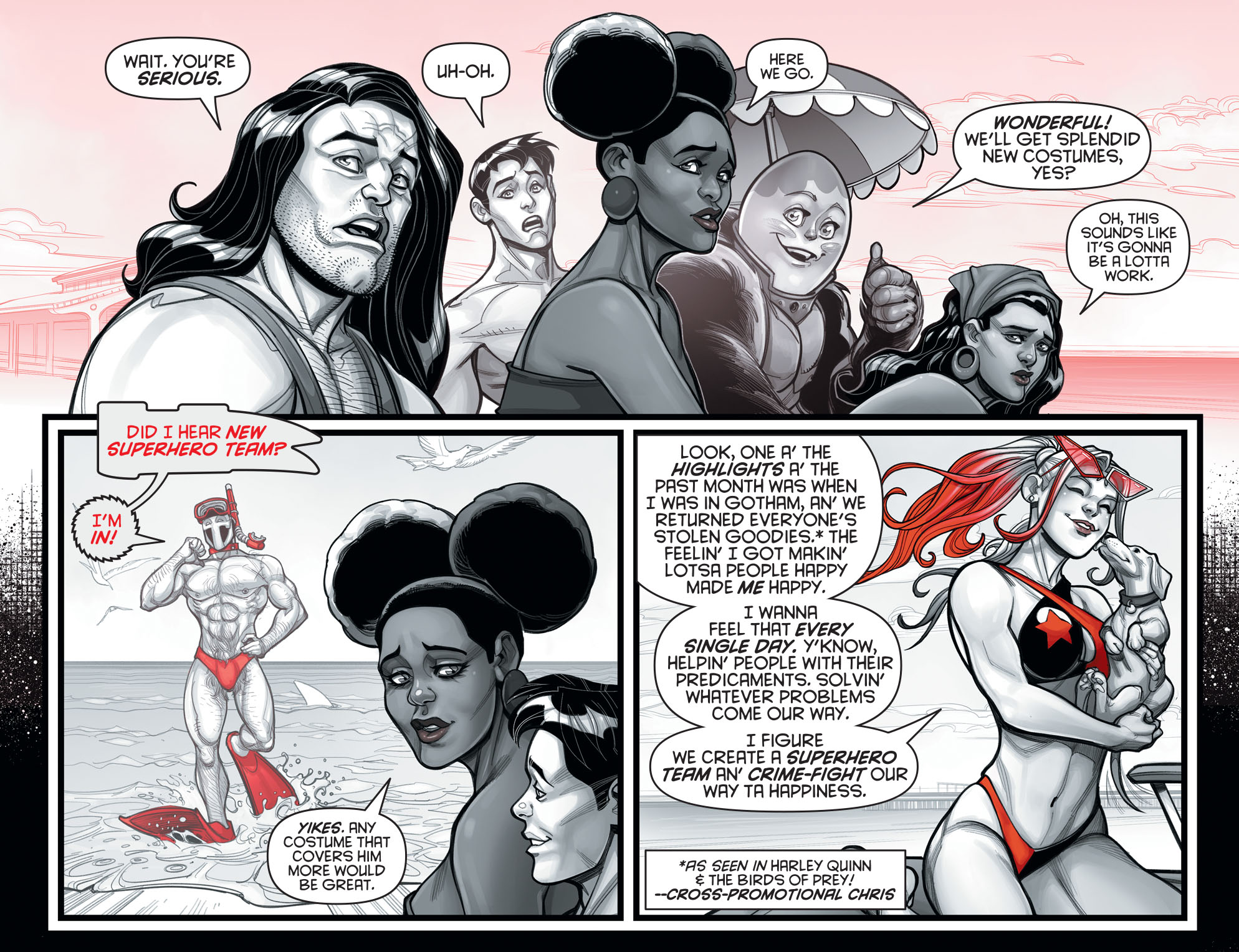 Harley Quinn Black + White + Red (2020-) issue 12 - Page 6