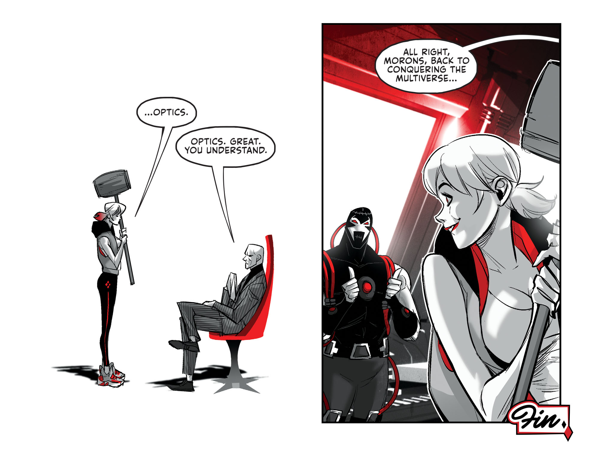 Harley Quinn Black + White + Red (2020-) issue 13 - Page 23