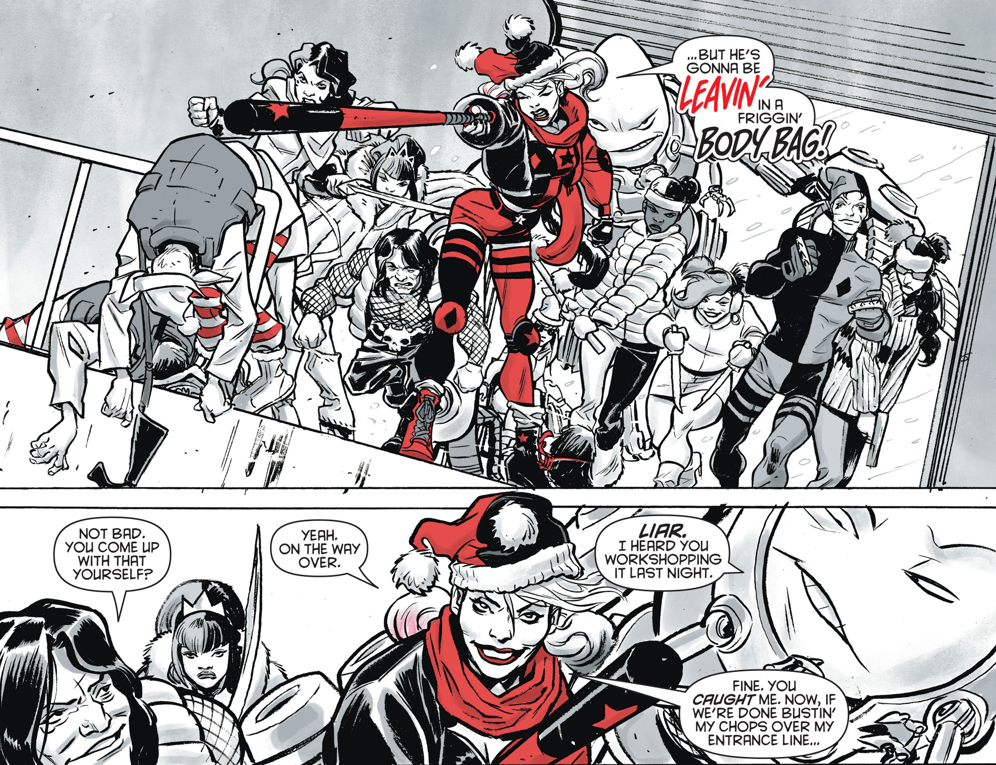 Harley Quinn Black + White + Red (2020-) issue 16 - Page 6