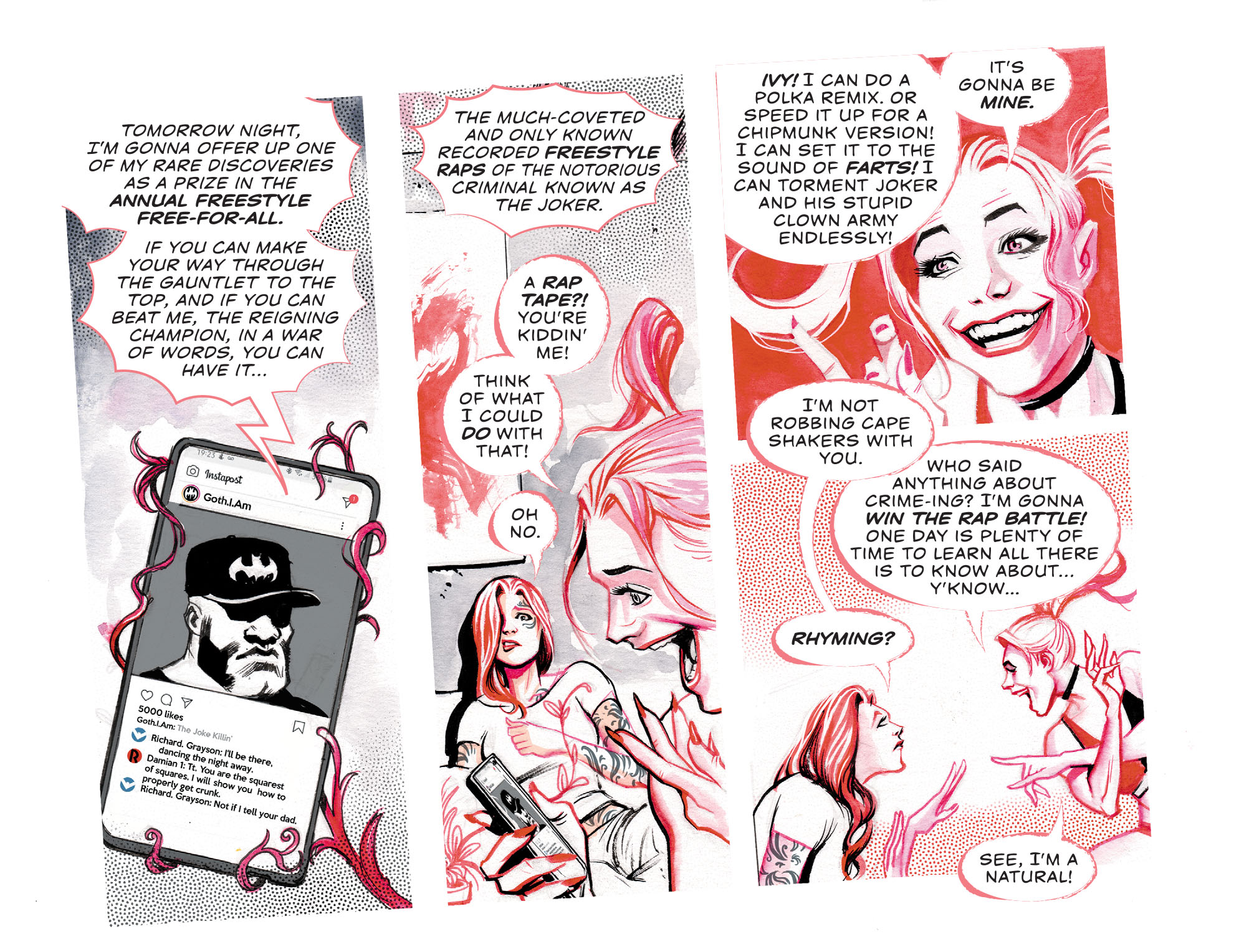 Harley Quinn Black + White + Red (2020-) issue 4 - Page 7