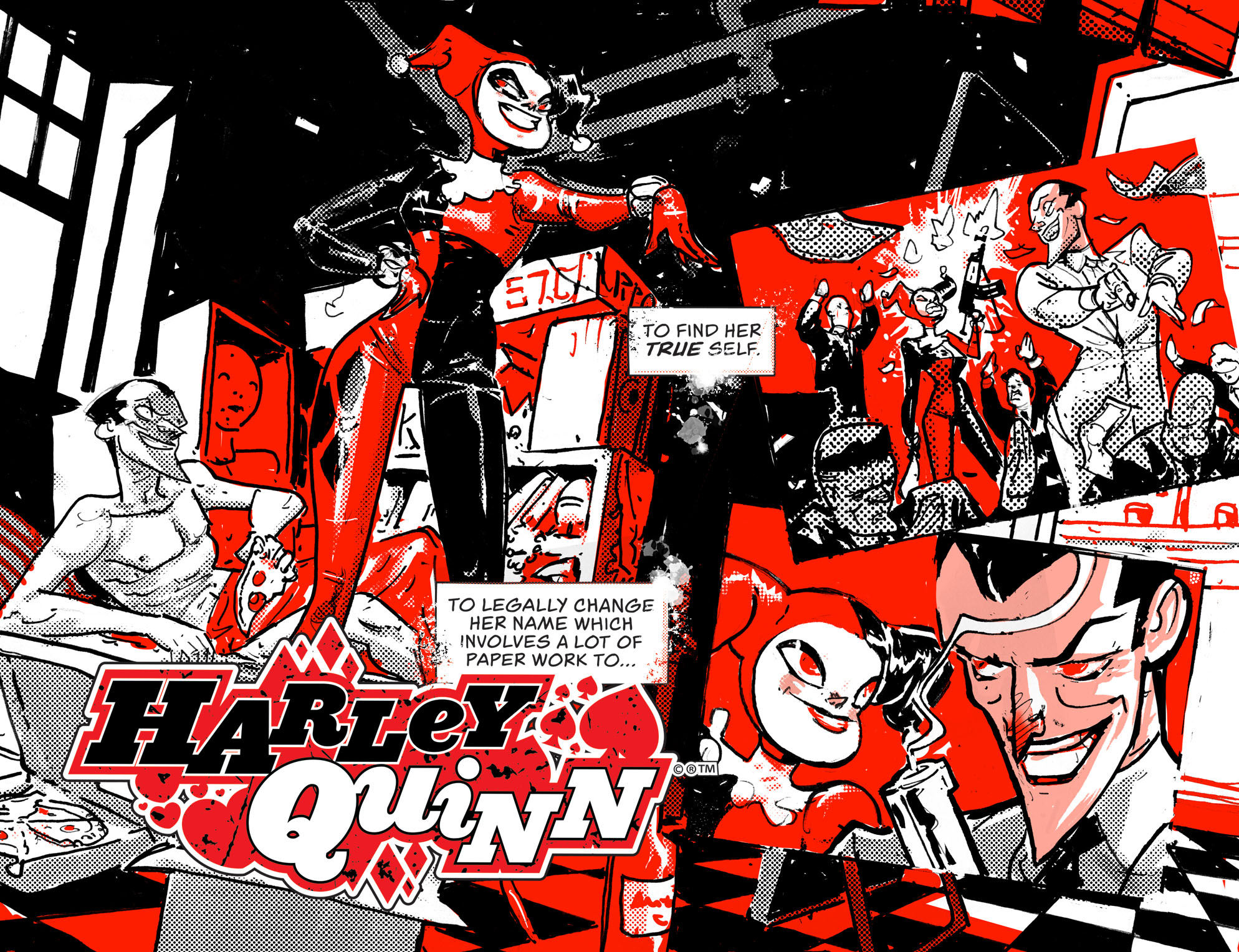 Harley Quinn Black + White + Red (2020-) issue 5 - Page 9