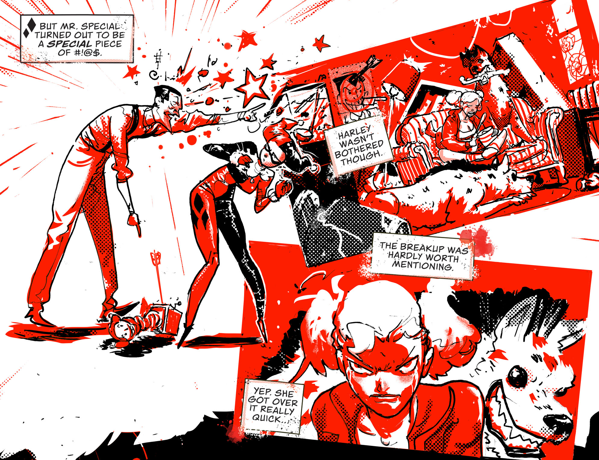 Harley Quinn Black + White + Red (2020-) issue 5 - Page 10