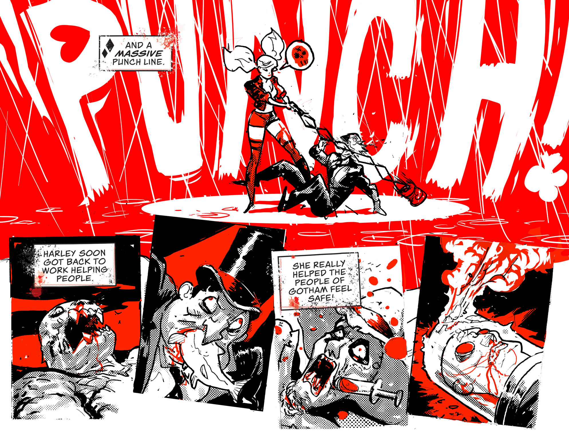 Harley Quinn Black + White + Red (2020-) issue 5 - Page 14