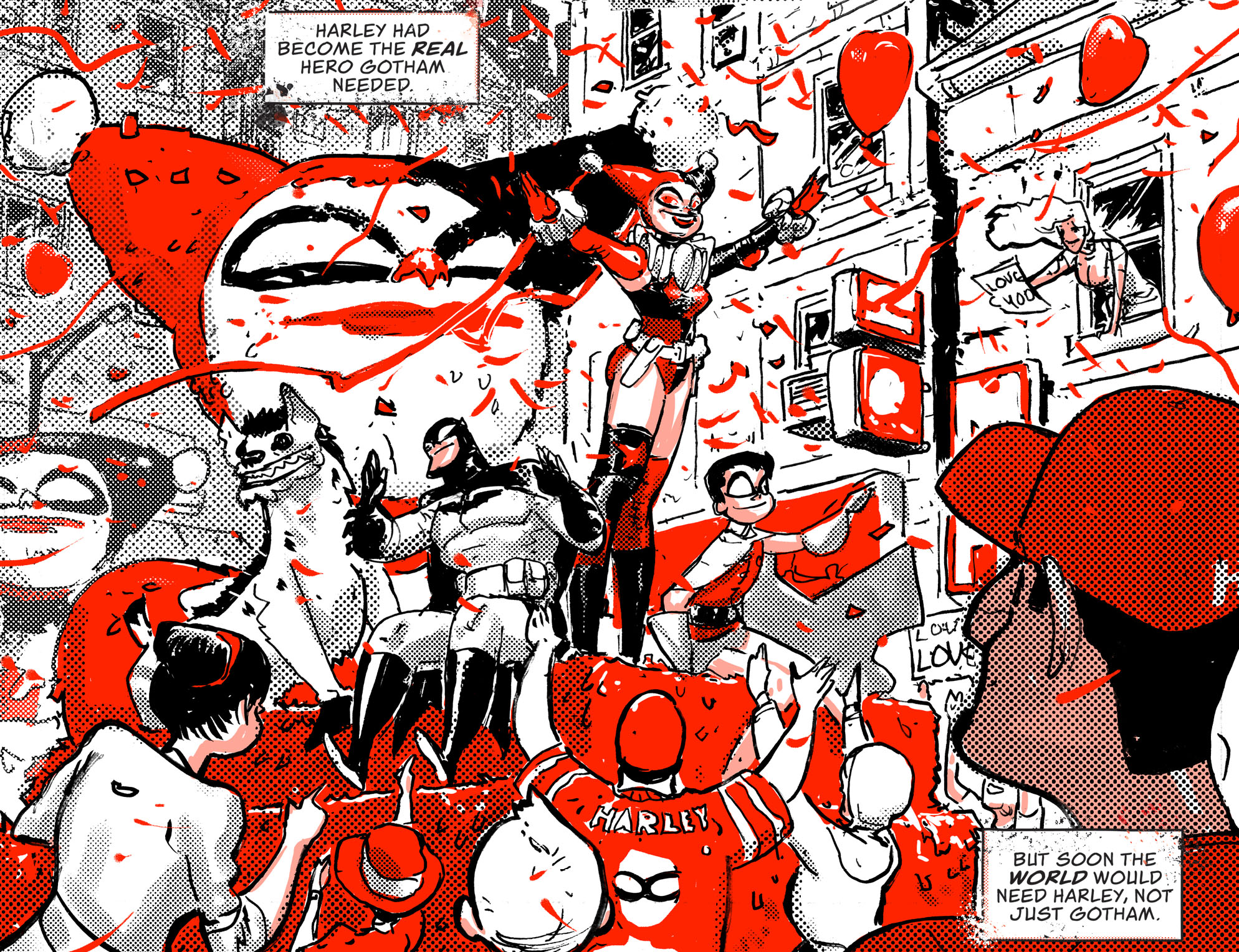 Harley Quinn Black + White + Red (2020-) issue 5 - Page 15