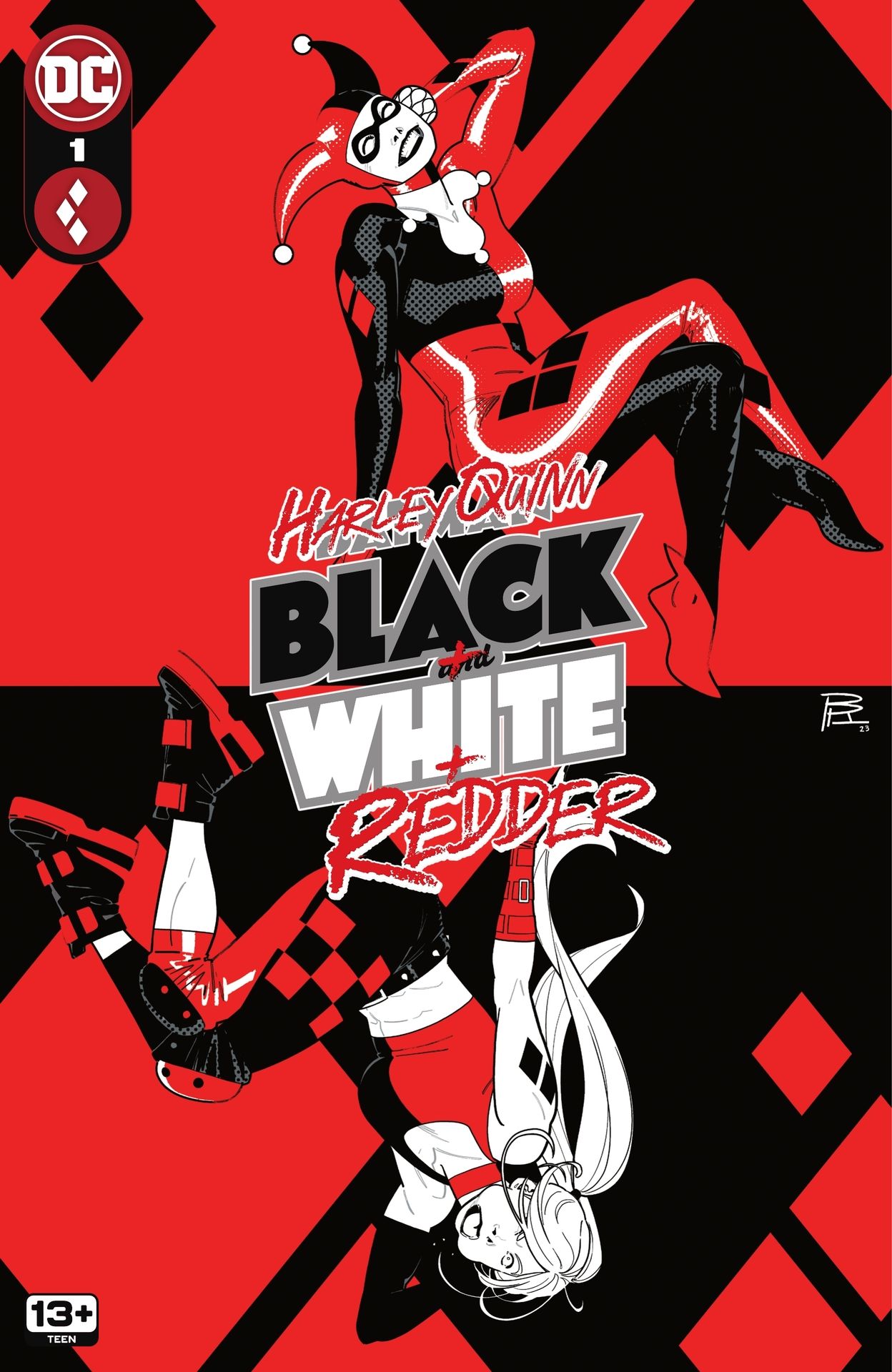 Harley Quinn: Black + White + Redder (2023-): Chapter 1 - Page 1