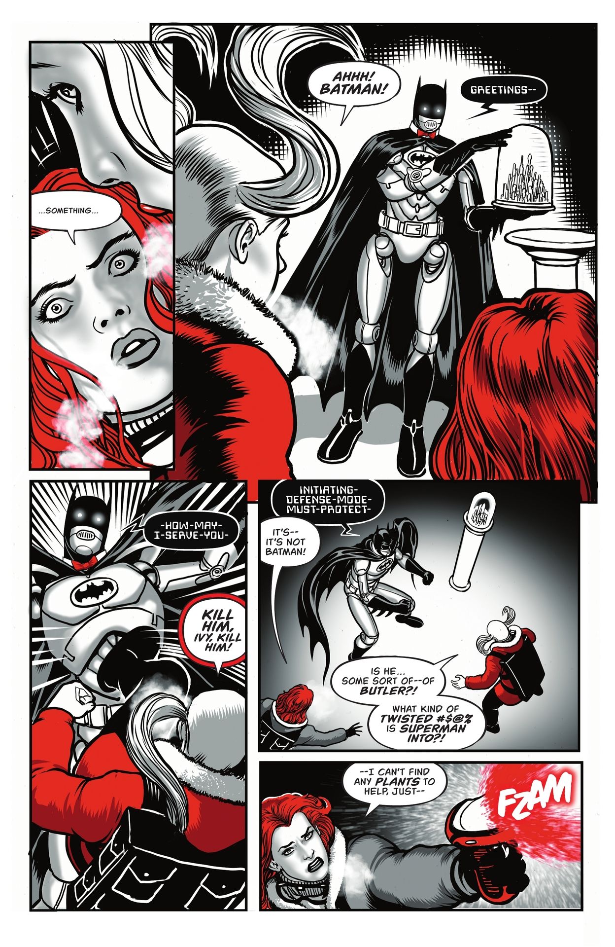 Harley Quinn: Black + White + Redder (2023-) issue 1 - Page 10