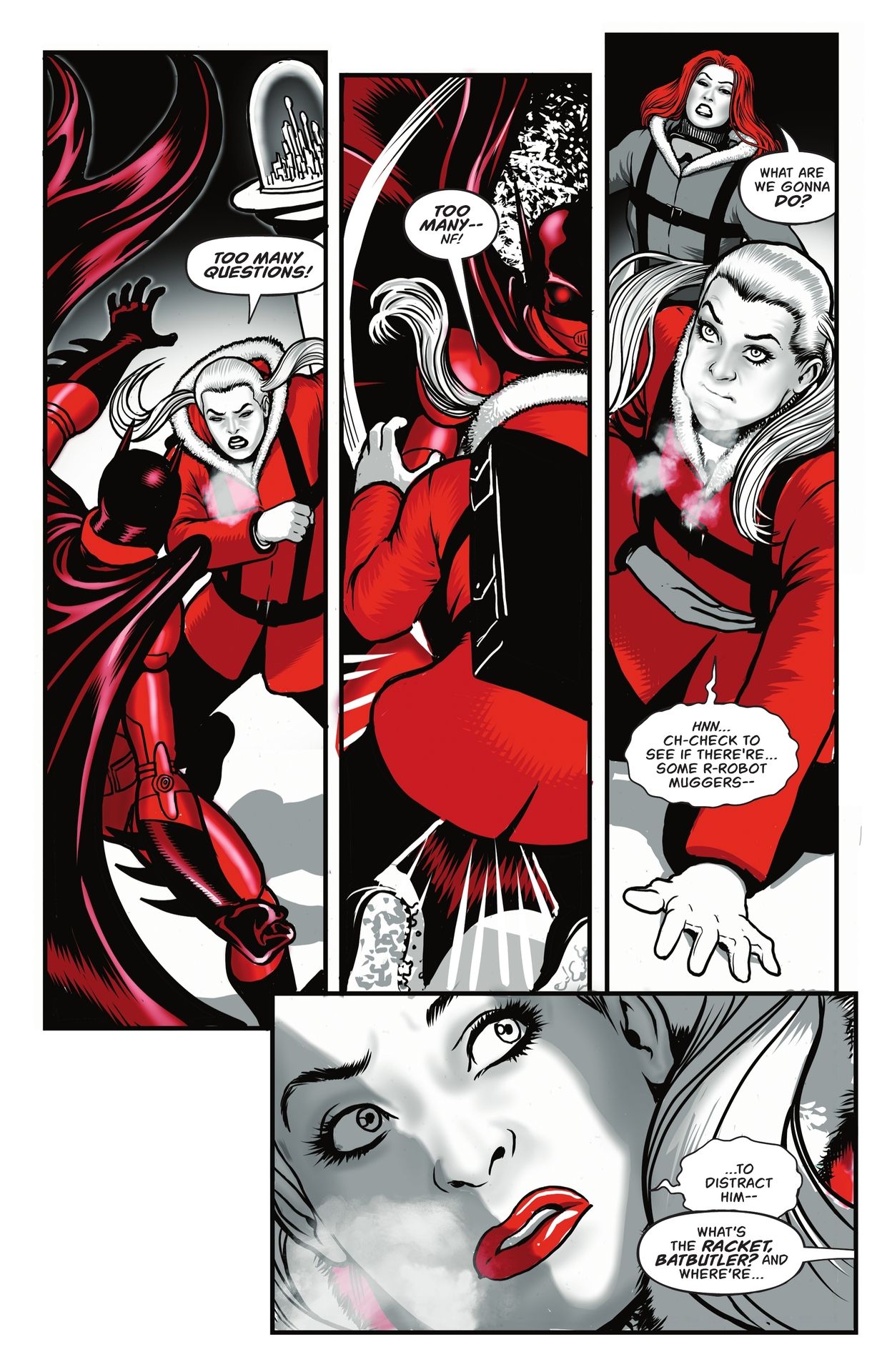 Harley Quinn: Black + White + Redder (2023-) issue 1 - Page 12