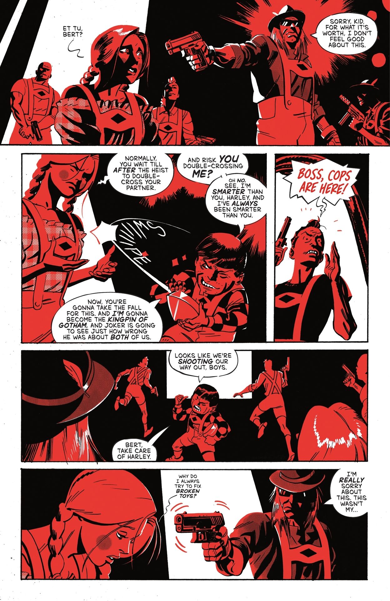 Harley Quinn: Black + White + Redder (2023-) issue 1 - Page 35