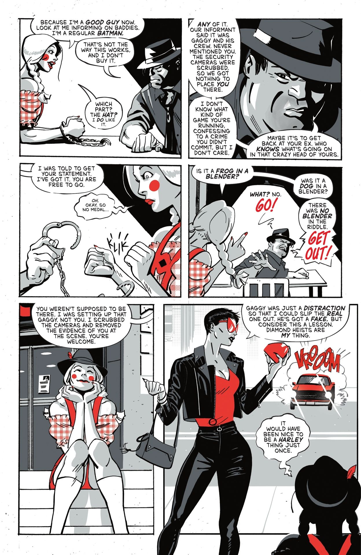 Harley Quinn: Black + White + Redder (2023-) issue 1 - Page 37