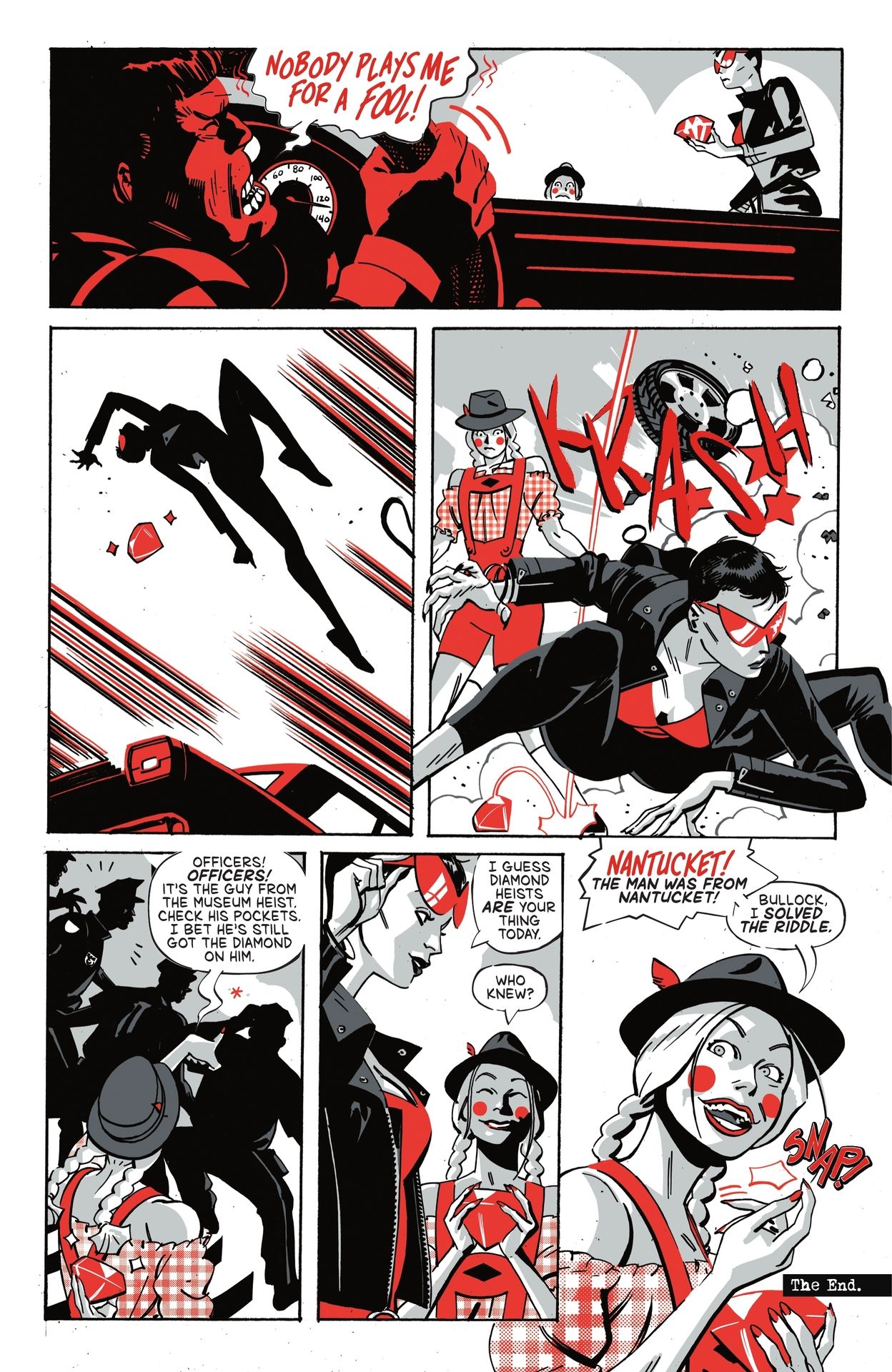 Harley Quinn: Black + White + Redder (2023-) issue 1 - Page 38