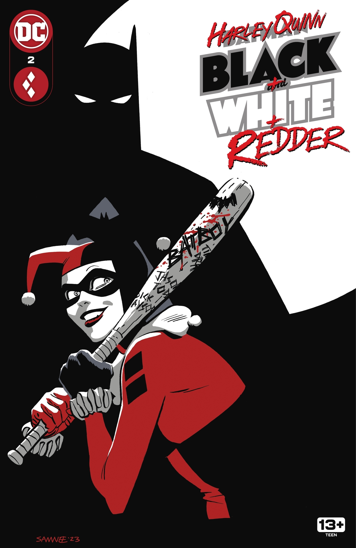 Harley Quinn: Black + White + Redder (2023-): Chapter 2 - Page 1