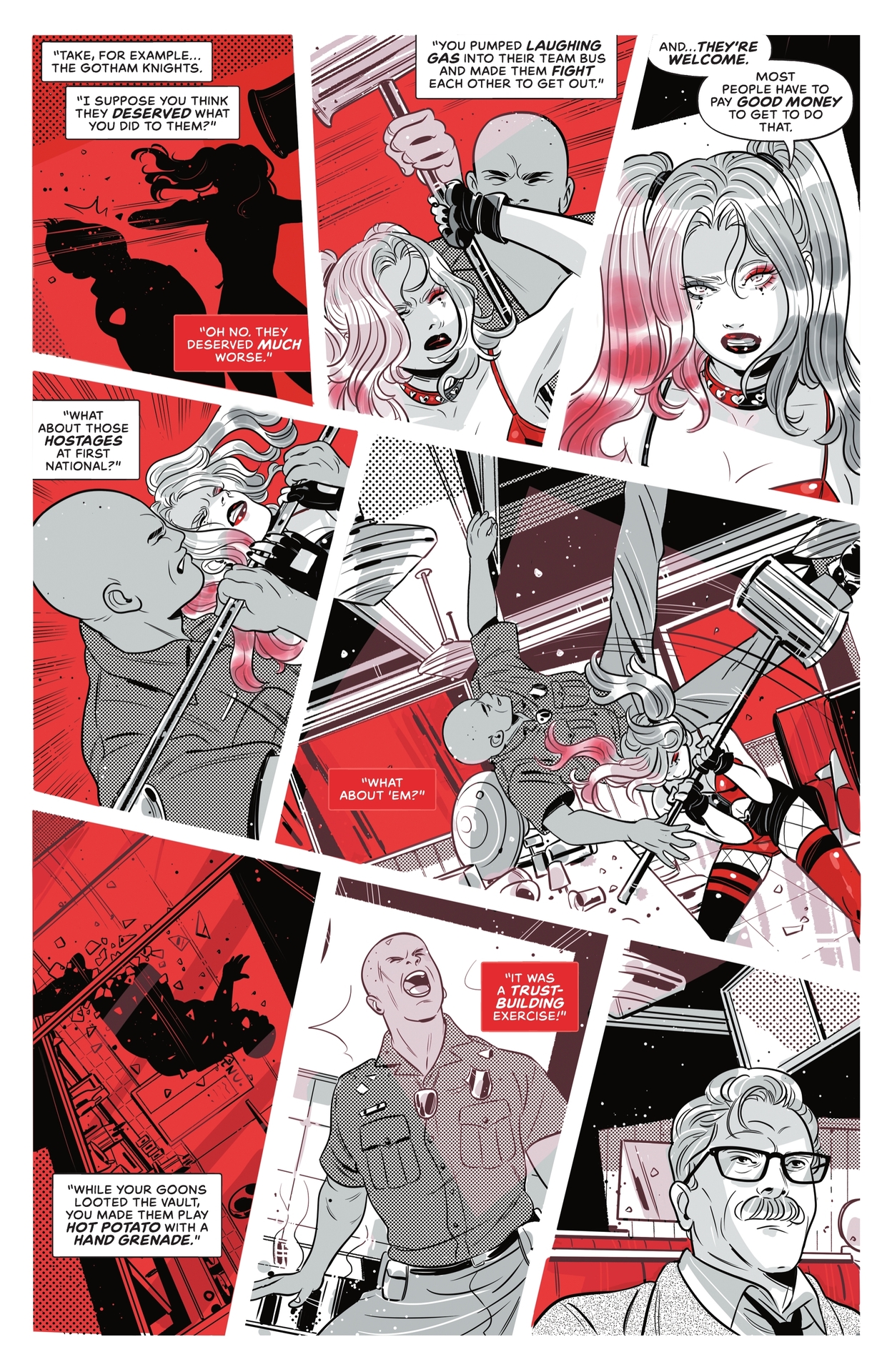 Harley Quinn: Black + White + Redder (2023-) issue 2 - Page 31