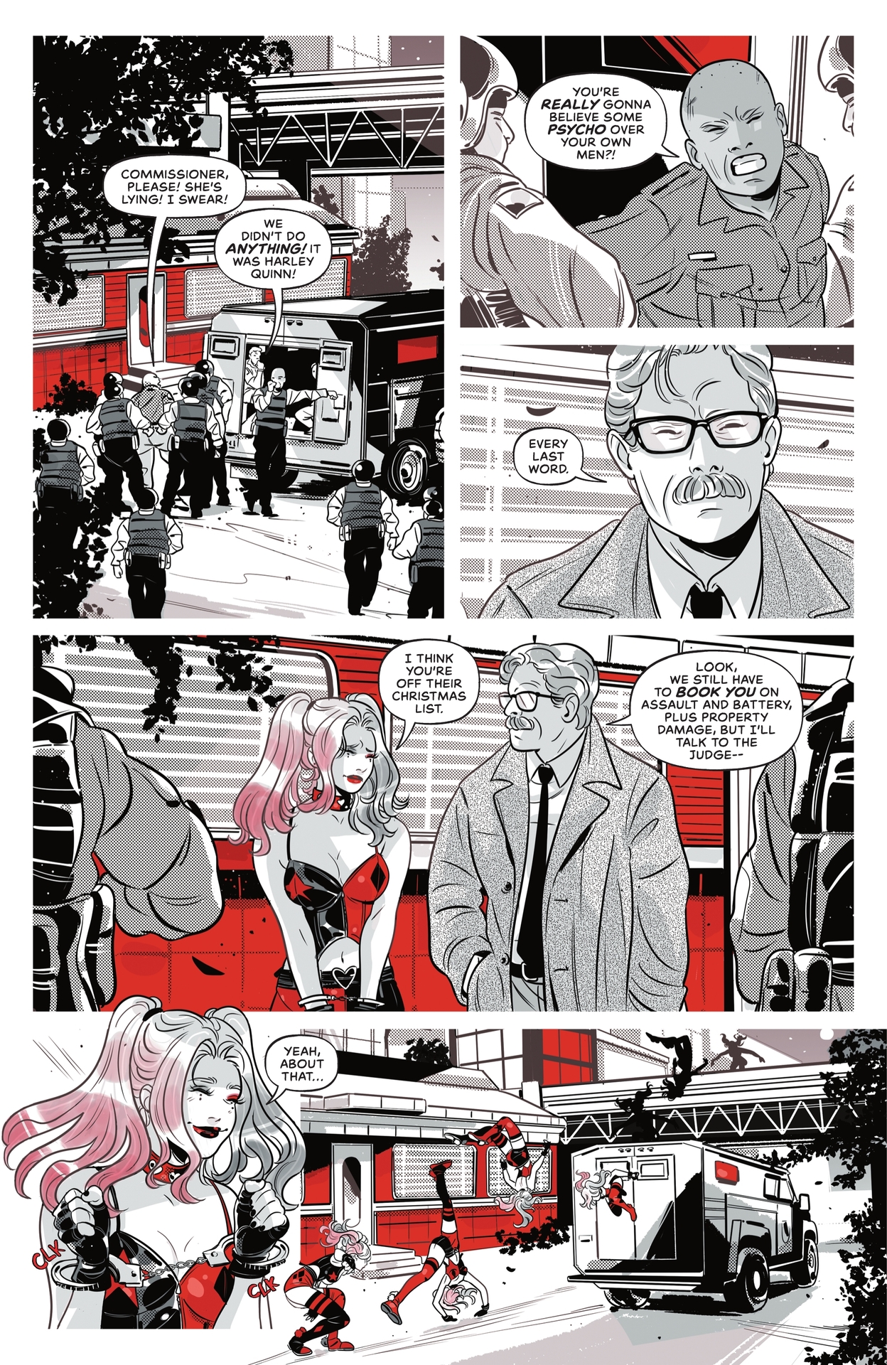 Harley Quinn: Black + White + Redder (2023-) issue 2 - Page 37