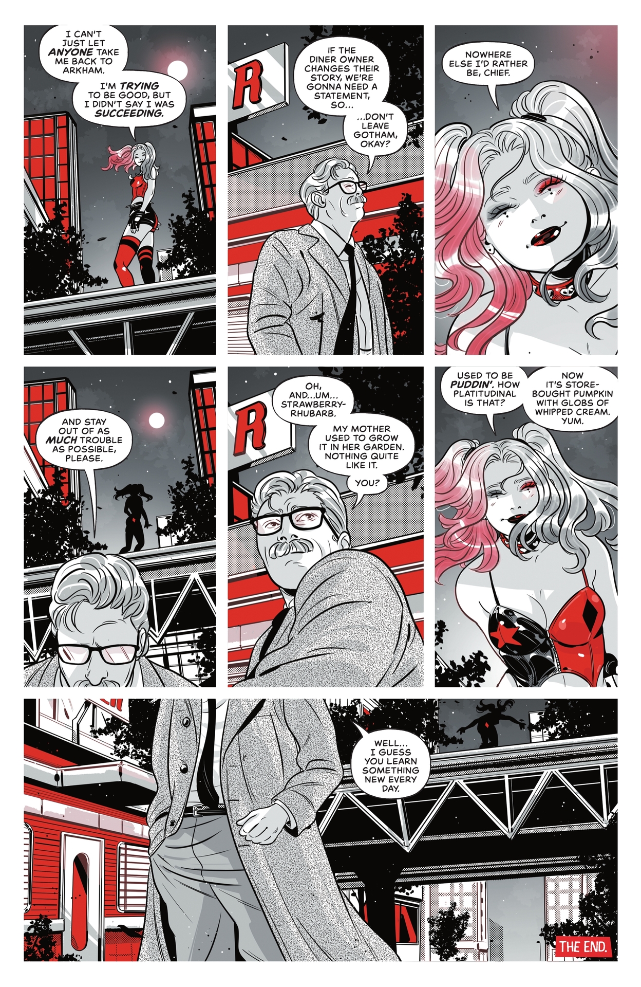 Harley Quinn: Black + White + Redder (2023-) issue 2 - Page 38