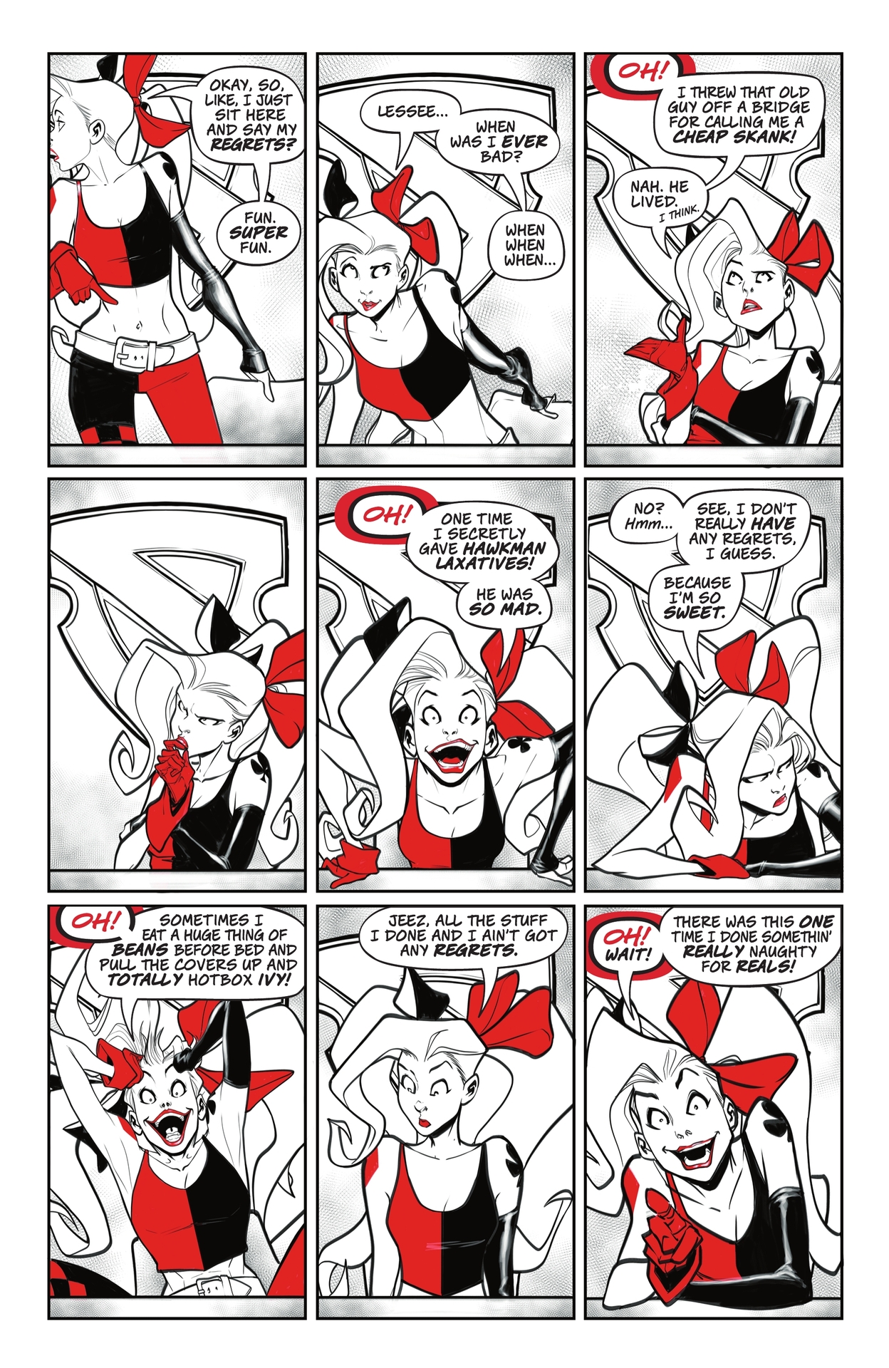 Harley Quinn: Black + White + Redder (2023-) issue 3 - Page 5