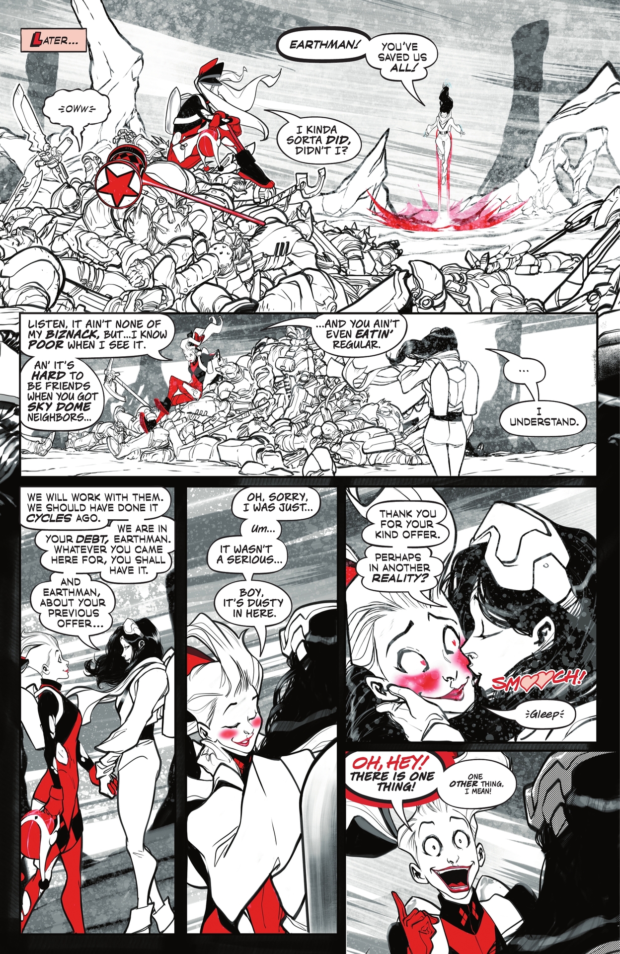 Harley Quinn: Black + White + Redder (2023-) issue 3 - Page 13