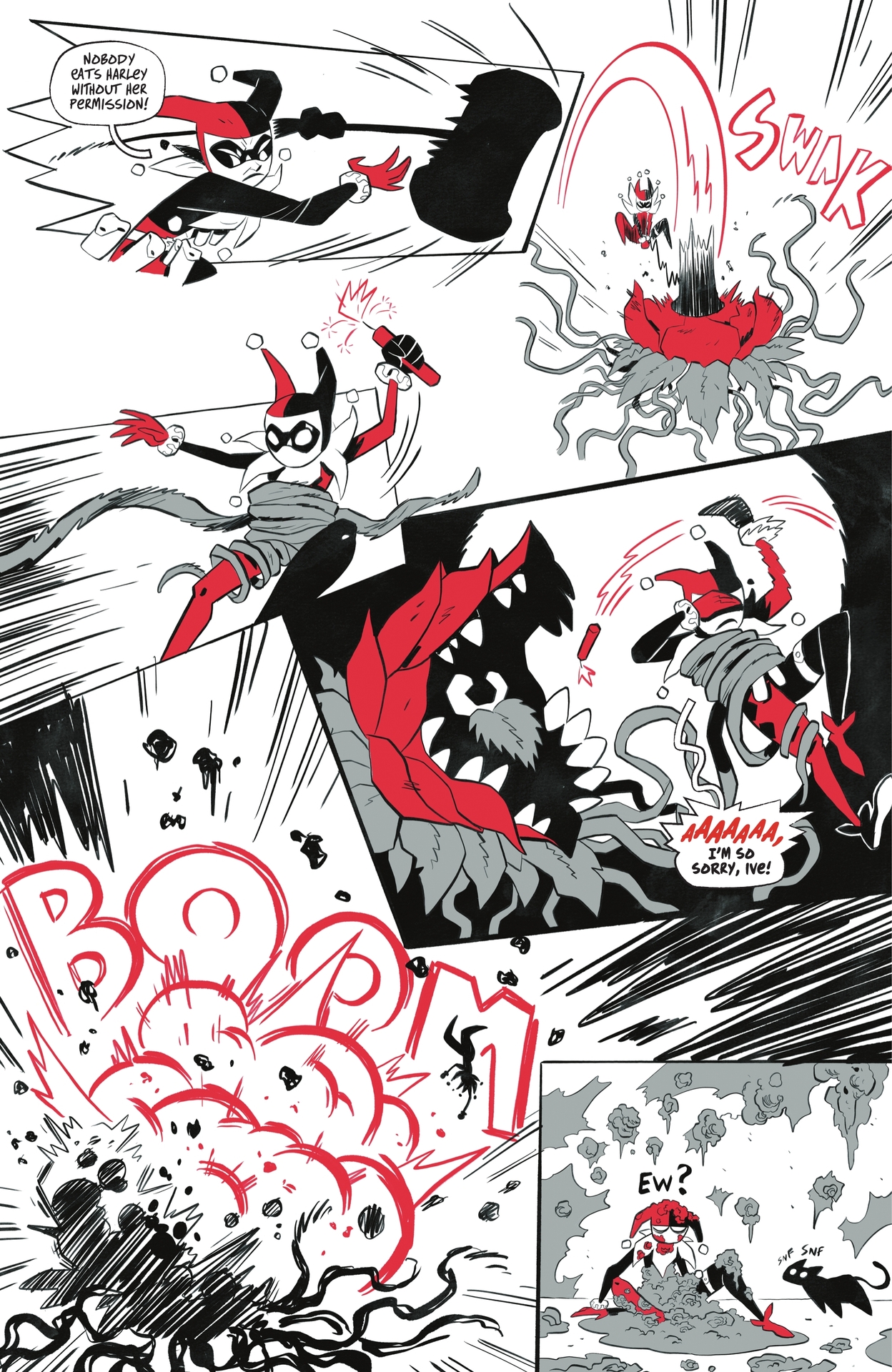 Harley Quinn: Black + White + Redder (2023-) issue 3 - Page 36