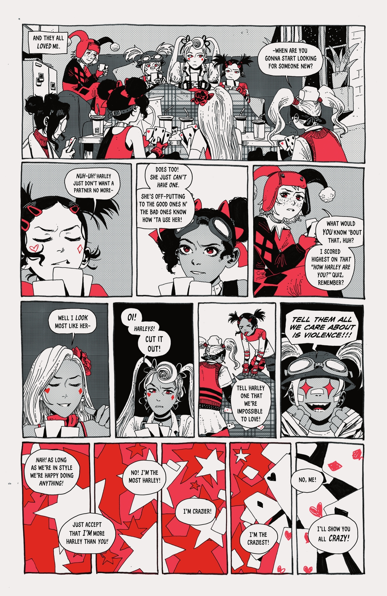 Harley Quinn: Black + White + Redder (2023-) issue 4 - Page 9