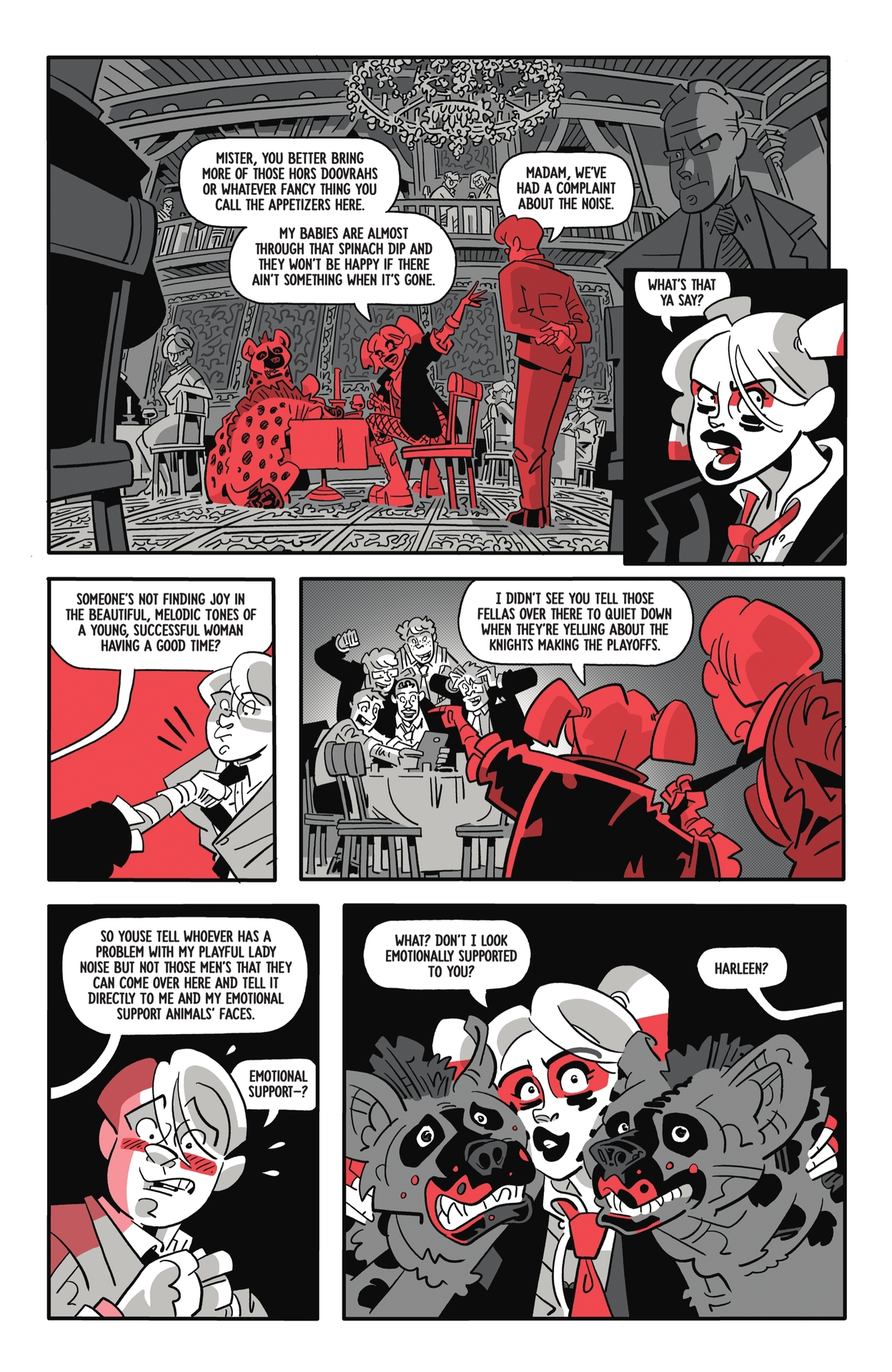 Harley Quinn: Black + White + Redder (2023-) issue 4 - Page 16