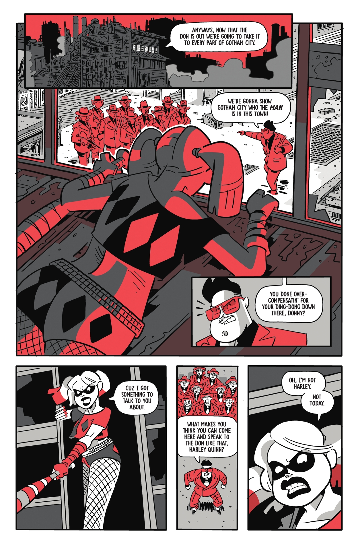 Harley Quinn: Black + White + Redder (2023-) issue 4 - Page 20