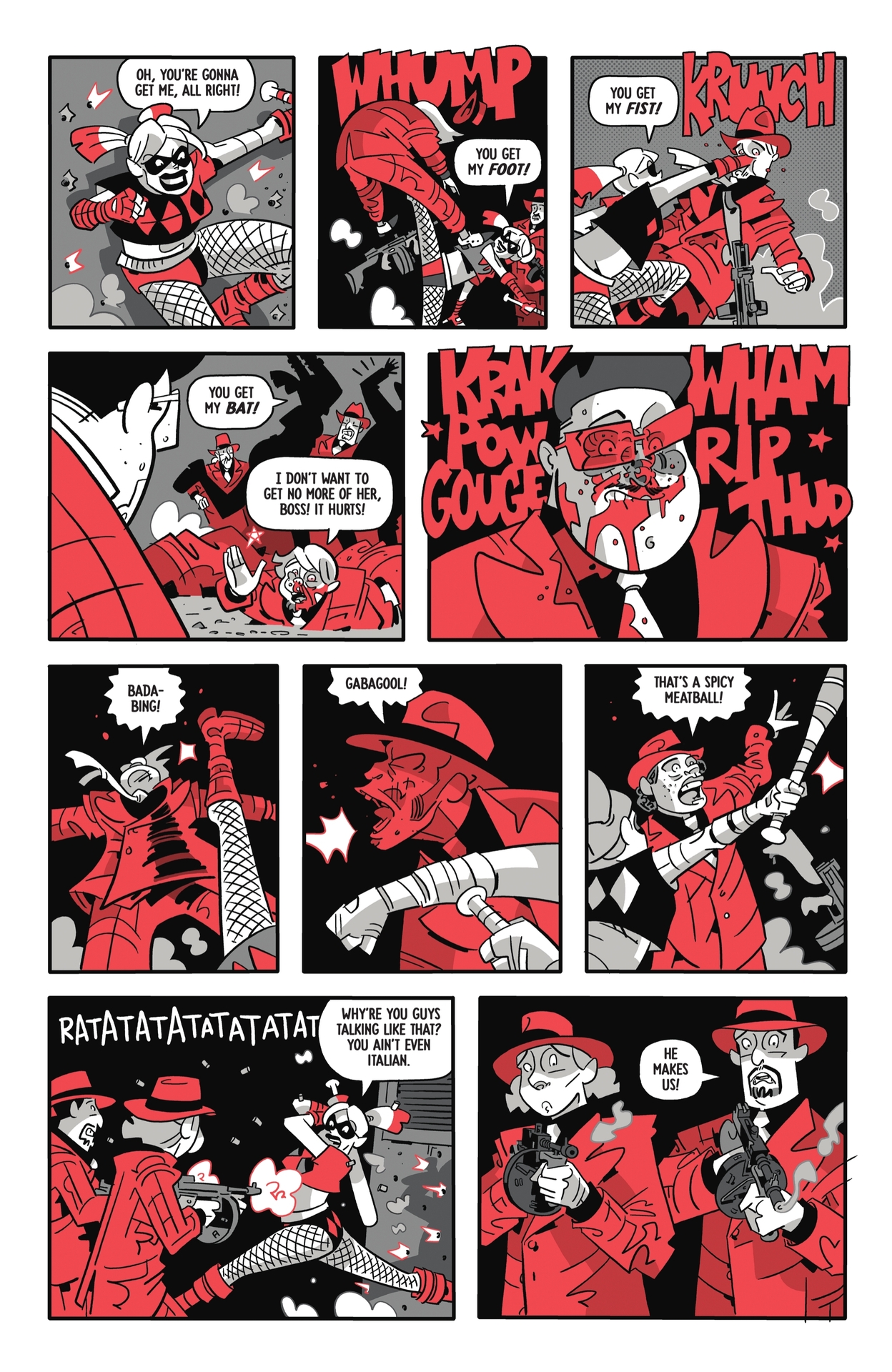 Harley Quinn: Black + White + Redder (2023-) issue 4 - Page 23