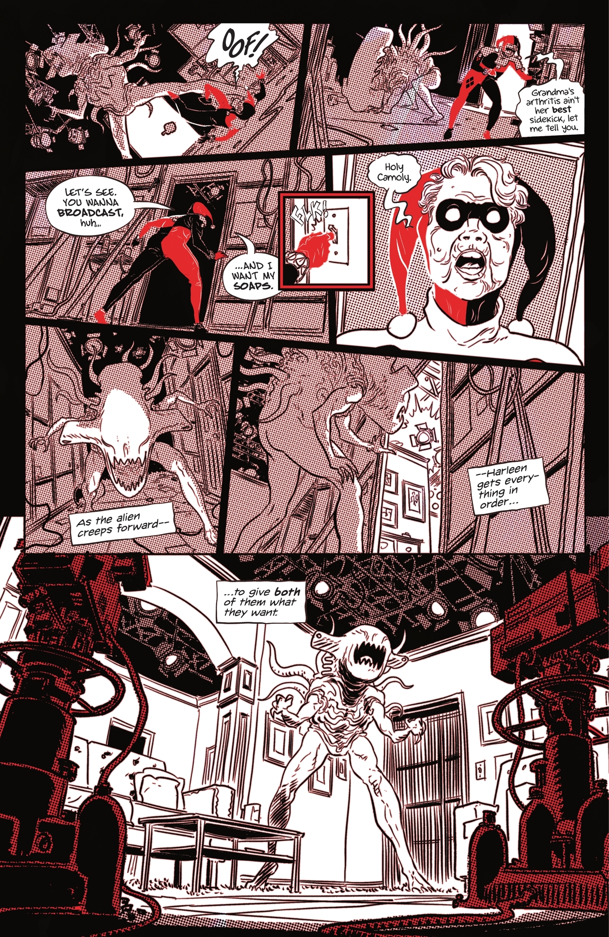 Harley Quinn: Black + White + Redder (2023-) issue 4 - Page 33