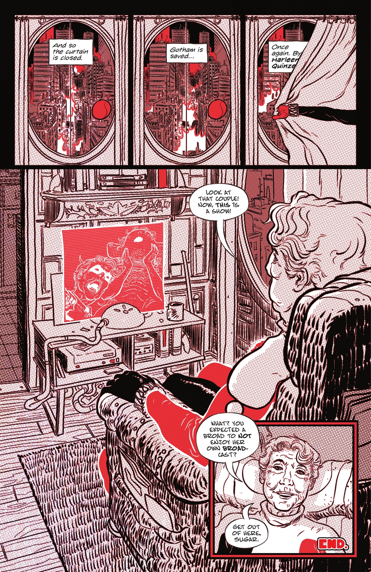 Harley Quinn: Black + White + Redder (2023-) issue 4 - Page 36