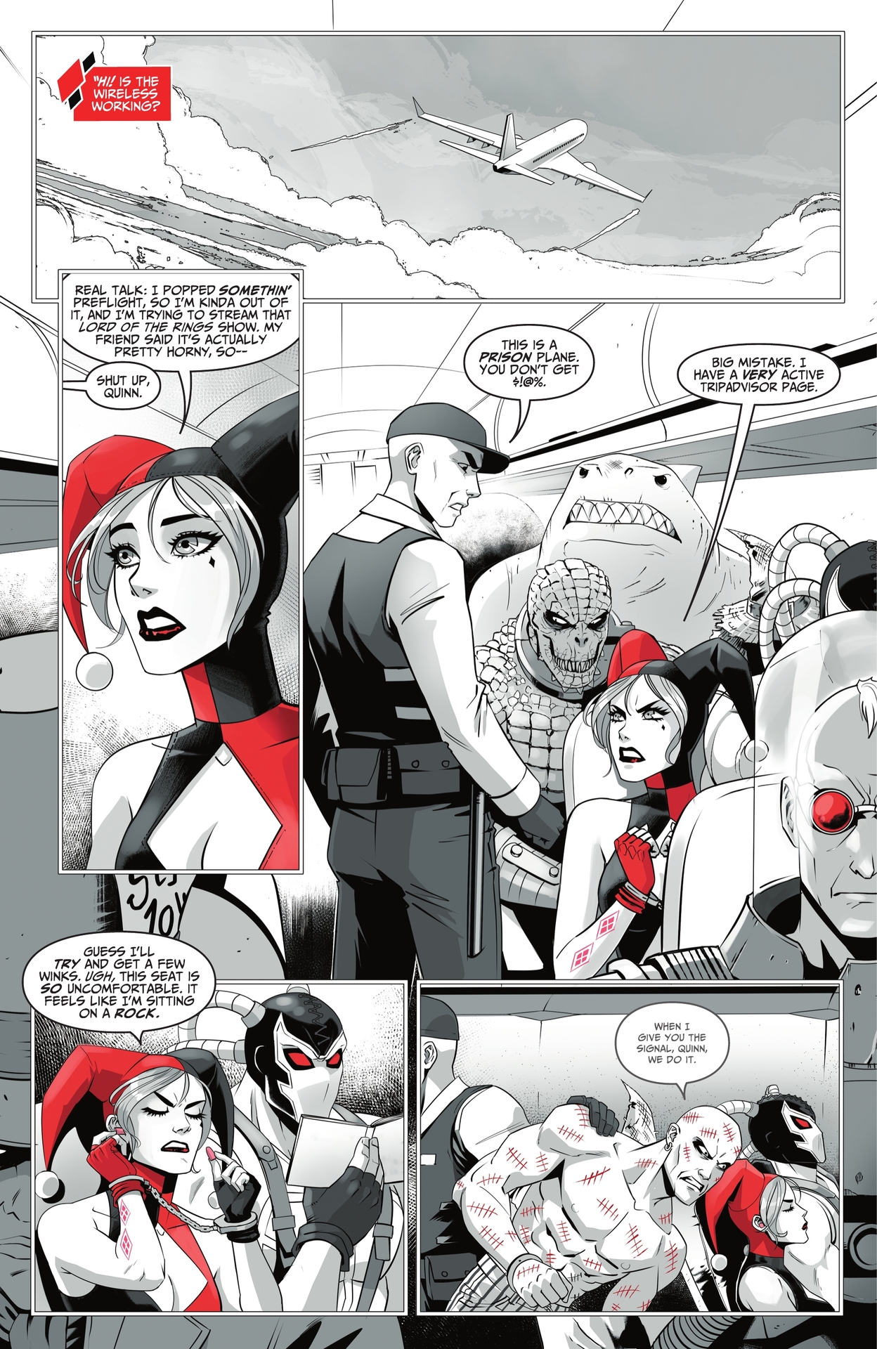 Harley Quinn: Black + White + Redder (2023-) issue 5 - Page 17