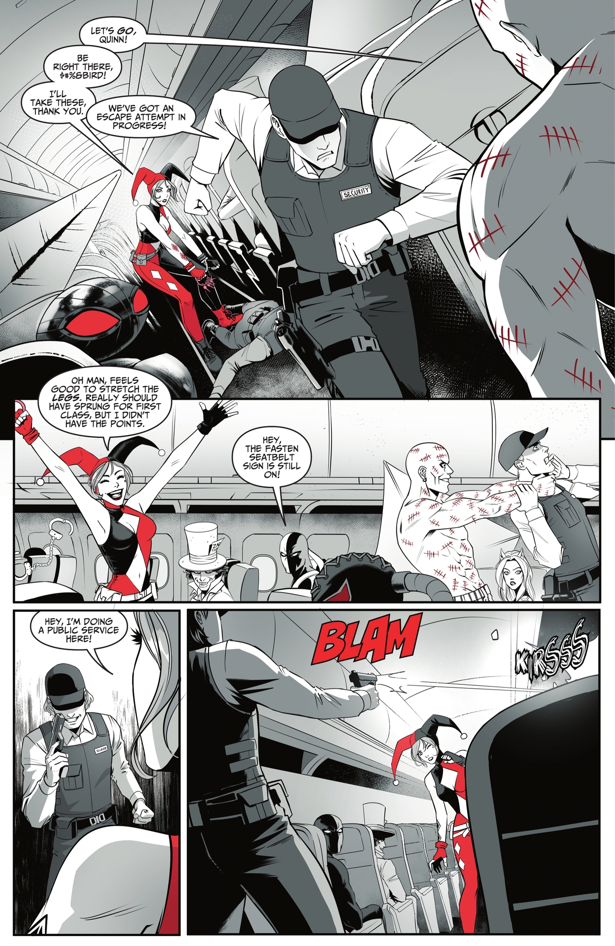 Harley Quinn: Black + White + Redder (2023-) issue 5 - Page 21