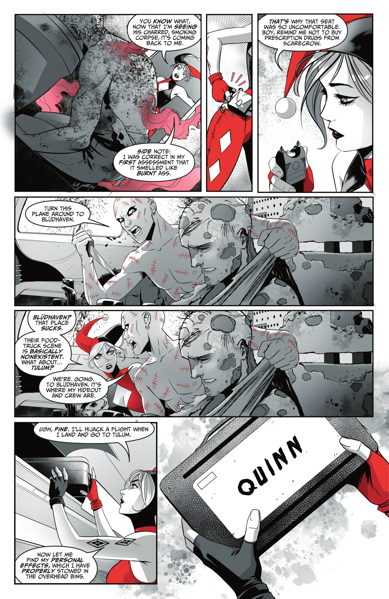 Harley Quinn: Black + White + Redder (2023-) issue 5 - Page 24