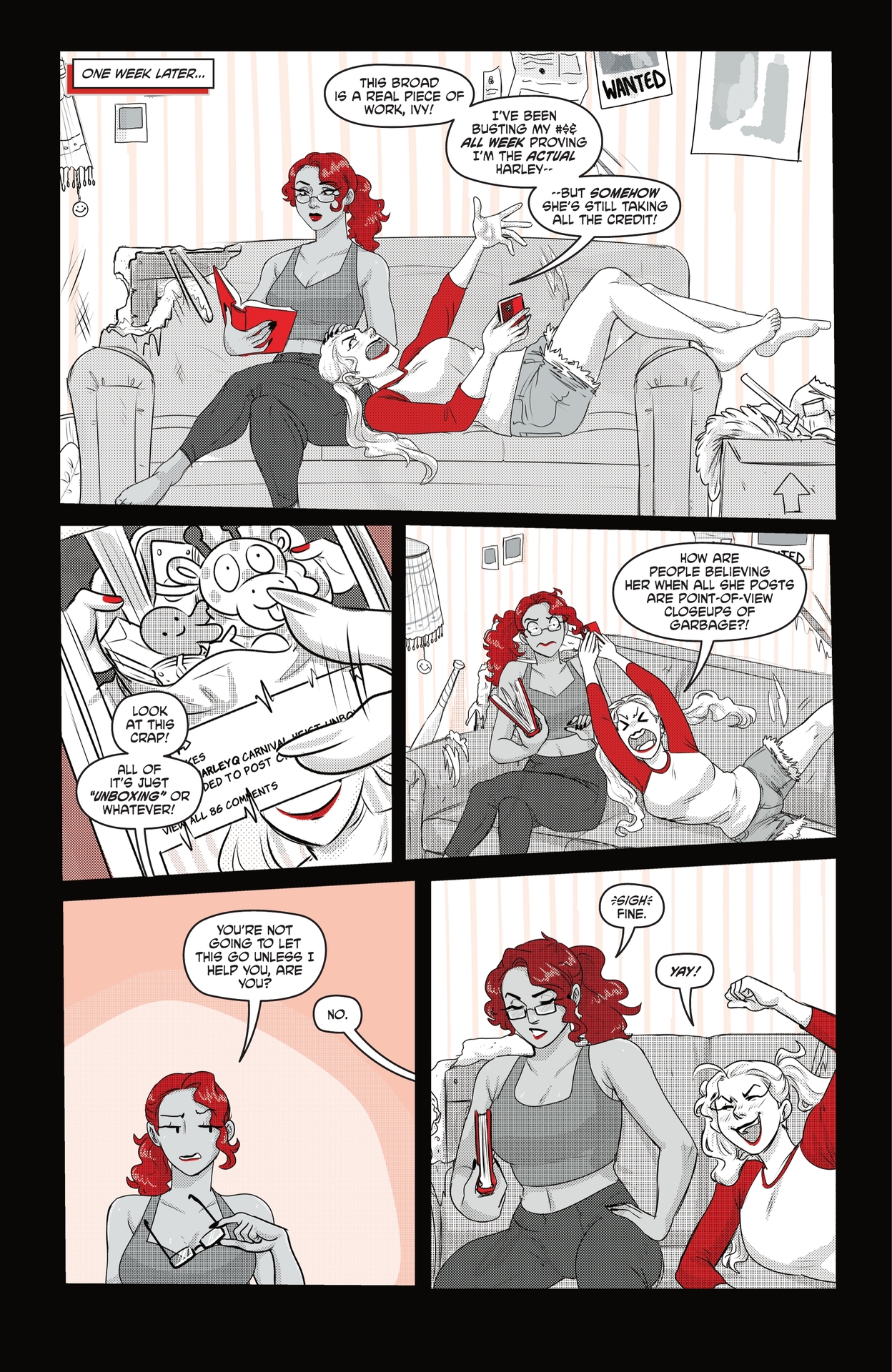 Harley Quinn: Black + White + Redder (2023-) issue 5 - Page 33