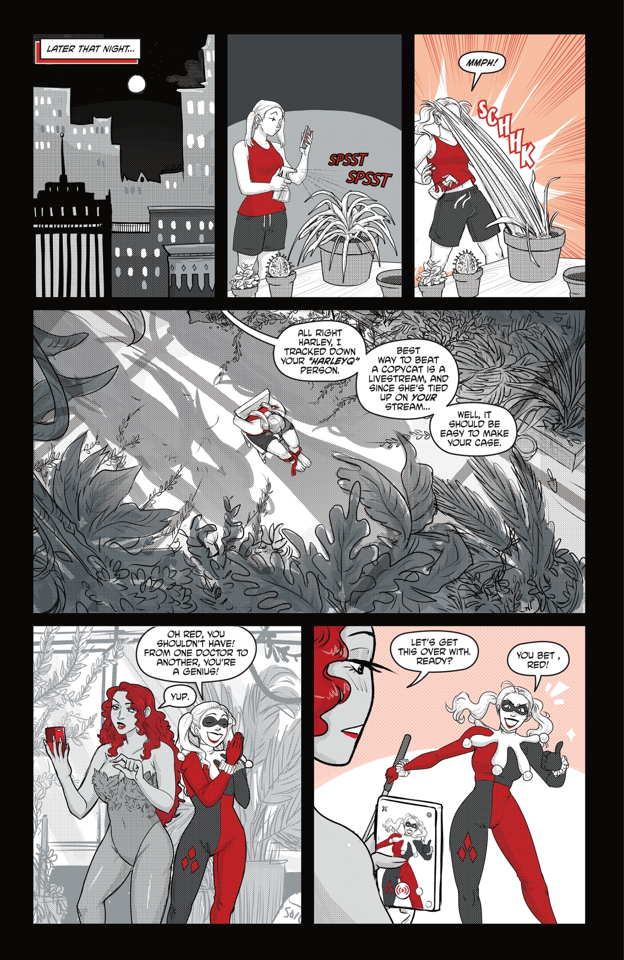 Harley Quinn: Black + White + Redder (2023-) issue 5 - Page 34