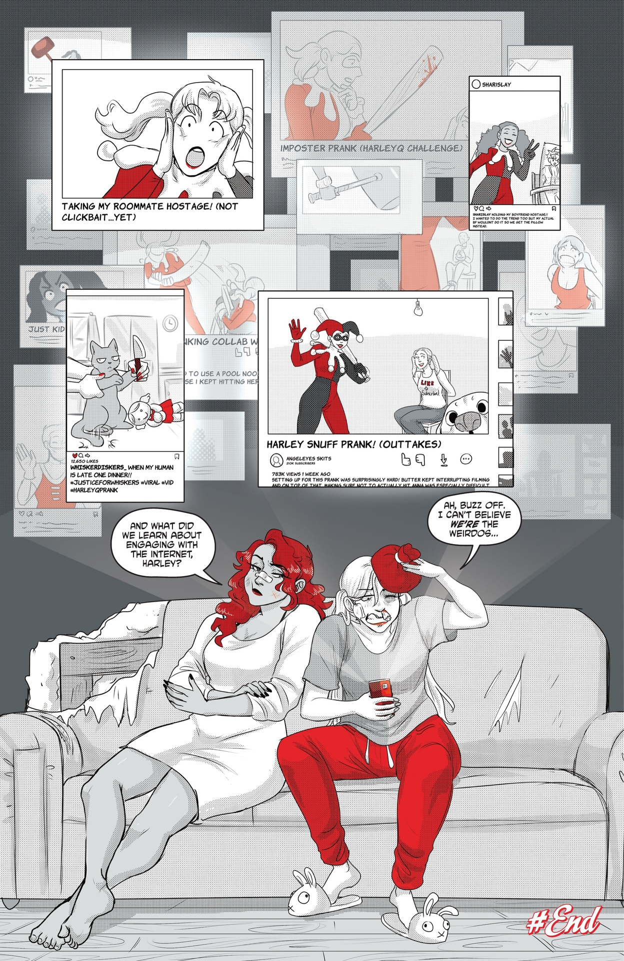 Harley Quinn: Black + White + Redder (2023-) issue 5 - Page 38