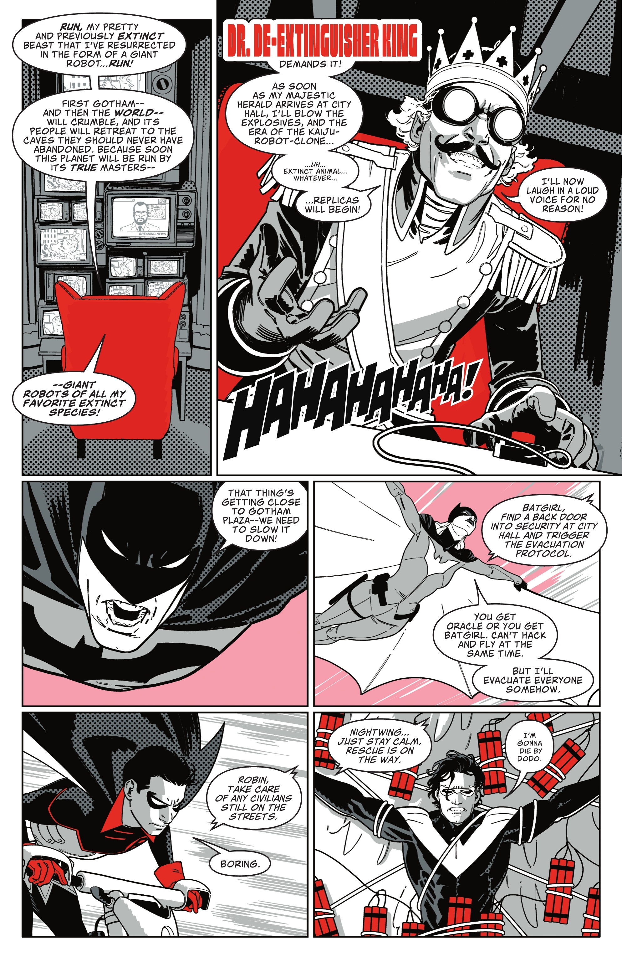 Harley Quinn: Black + White + Redder (2023-) issue 6 - Page 6