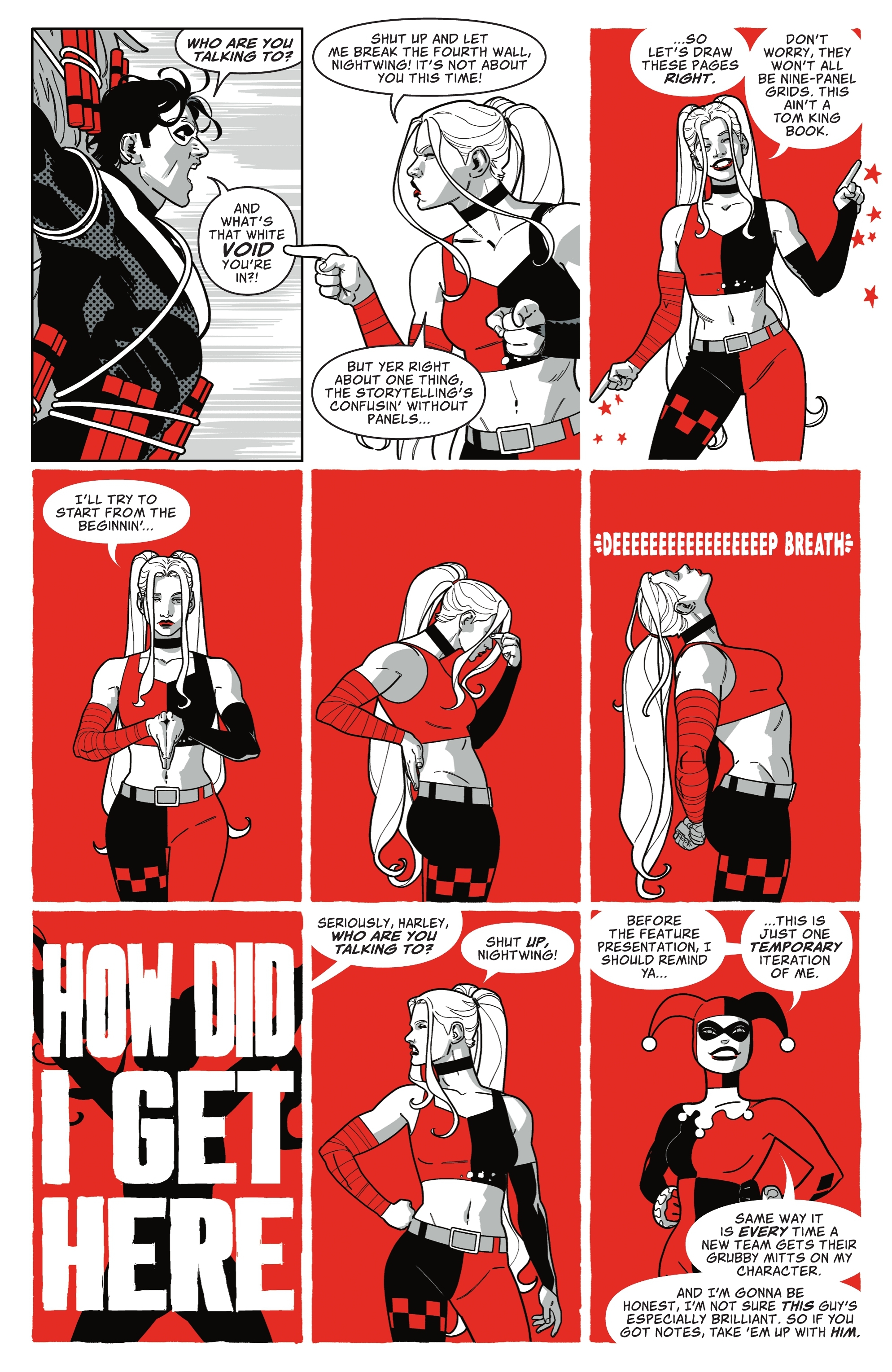 Harley Quinn: Black + White + Redder (2023-) issue 6 - Page 9