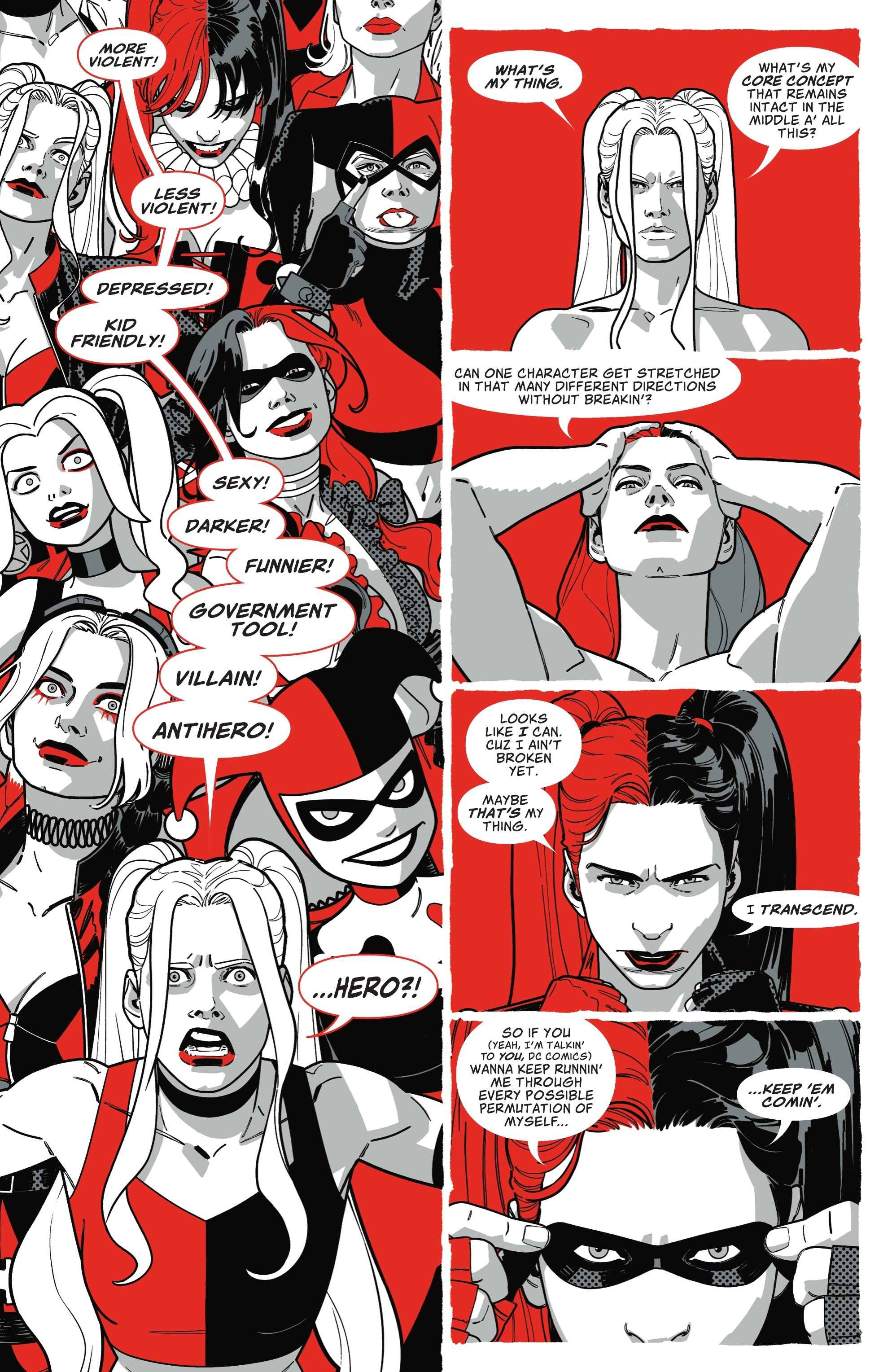 Harley Quinn: Black + White + Redder (2023-) issue 6 - Page 11