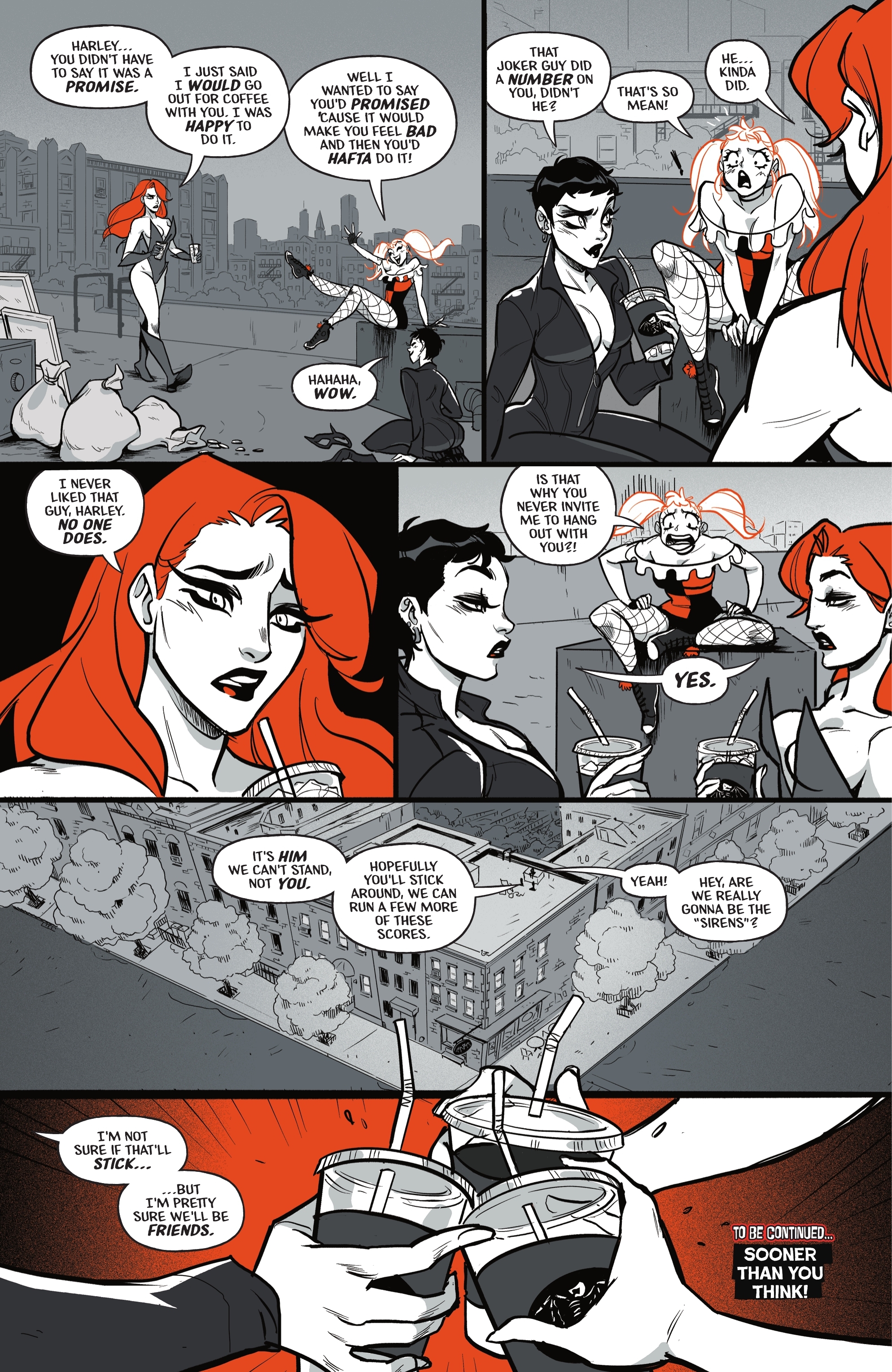 Harley Quinn: Black + White + Redder (2023-) issue 6 - Page 38