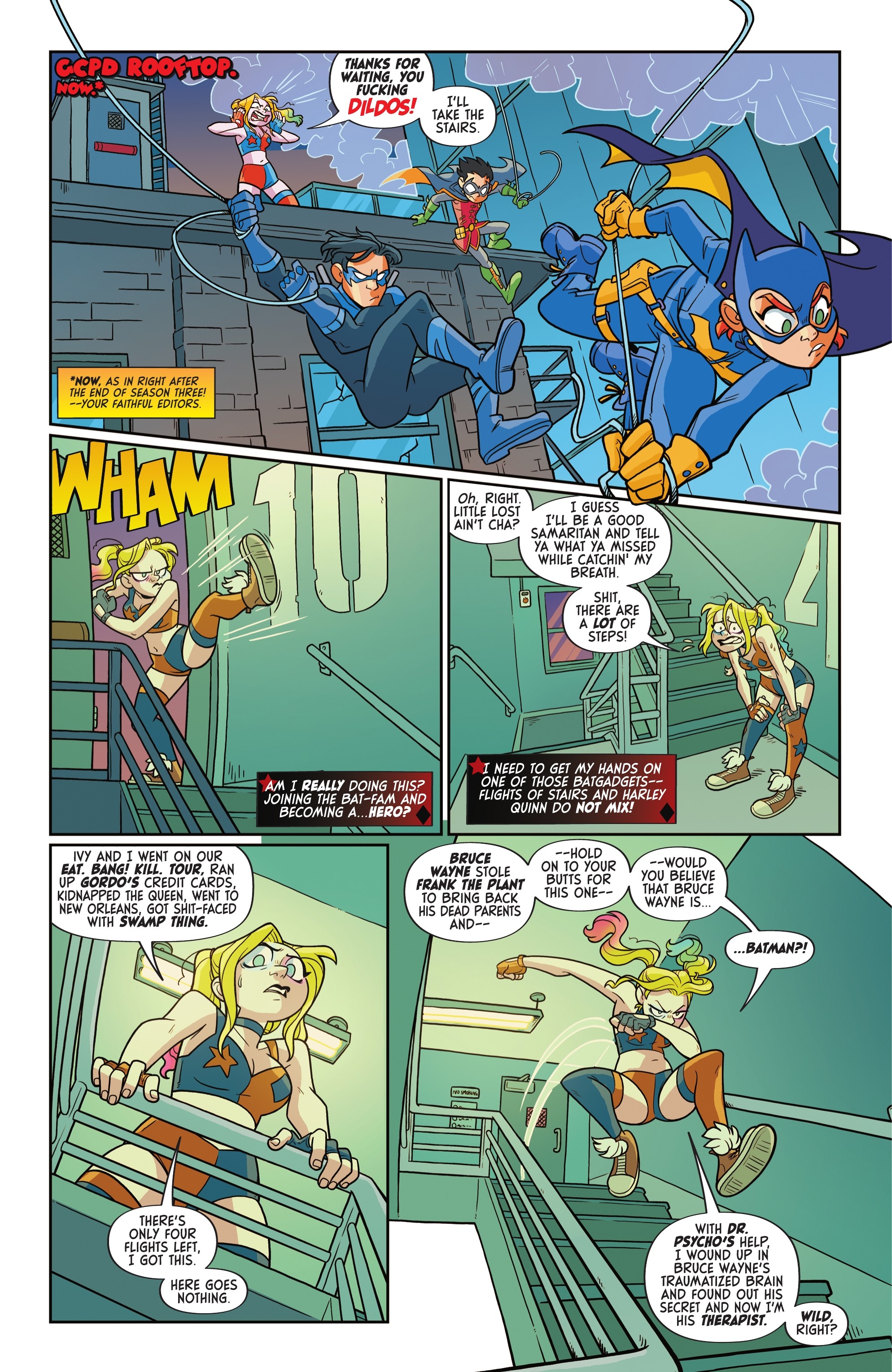 Harley Quinn: The Animated Series: Legion of Bats! (2022-): Chapter 1 - Page 3