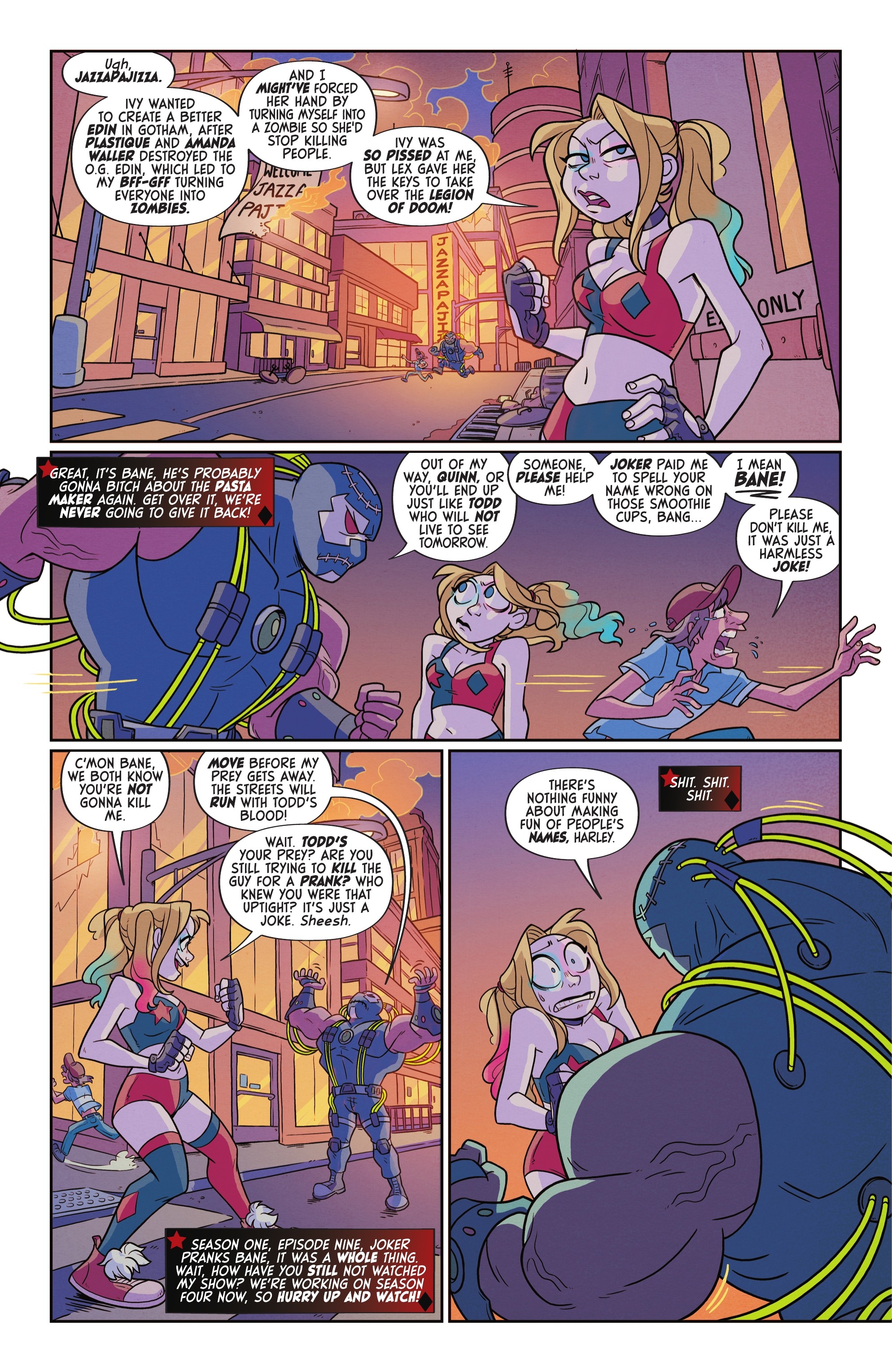 Harley Quinn: The Animated Series: Legion of Bats! (2022-): Chapter 1 - Page 4