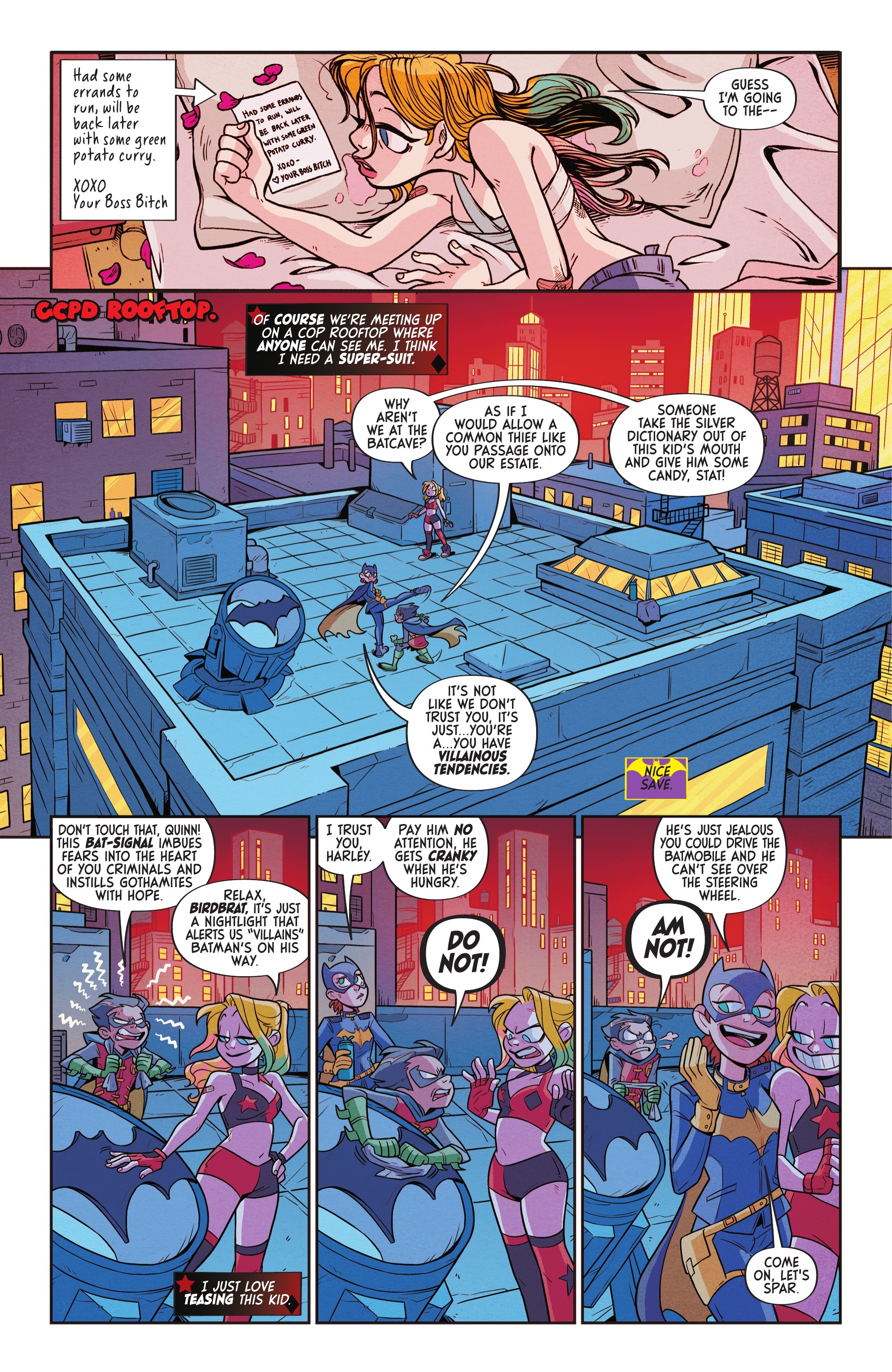 Harley Quinn: The Animated Series: Legion of Bats! (2022-) issue 1 - Page 18