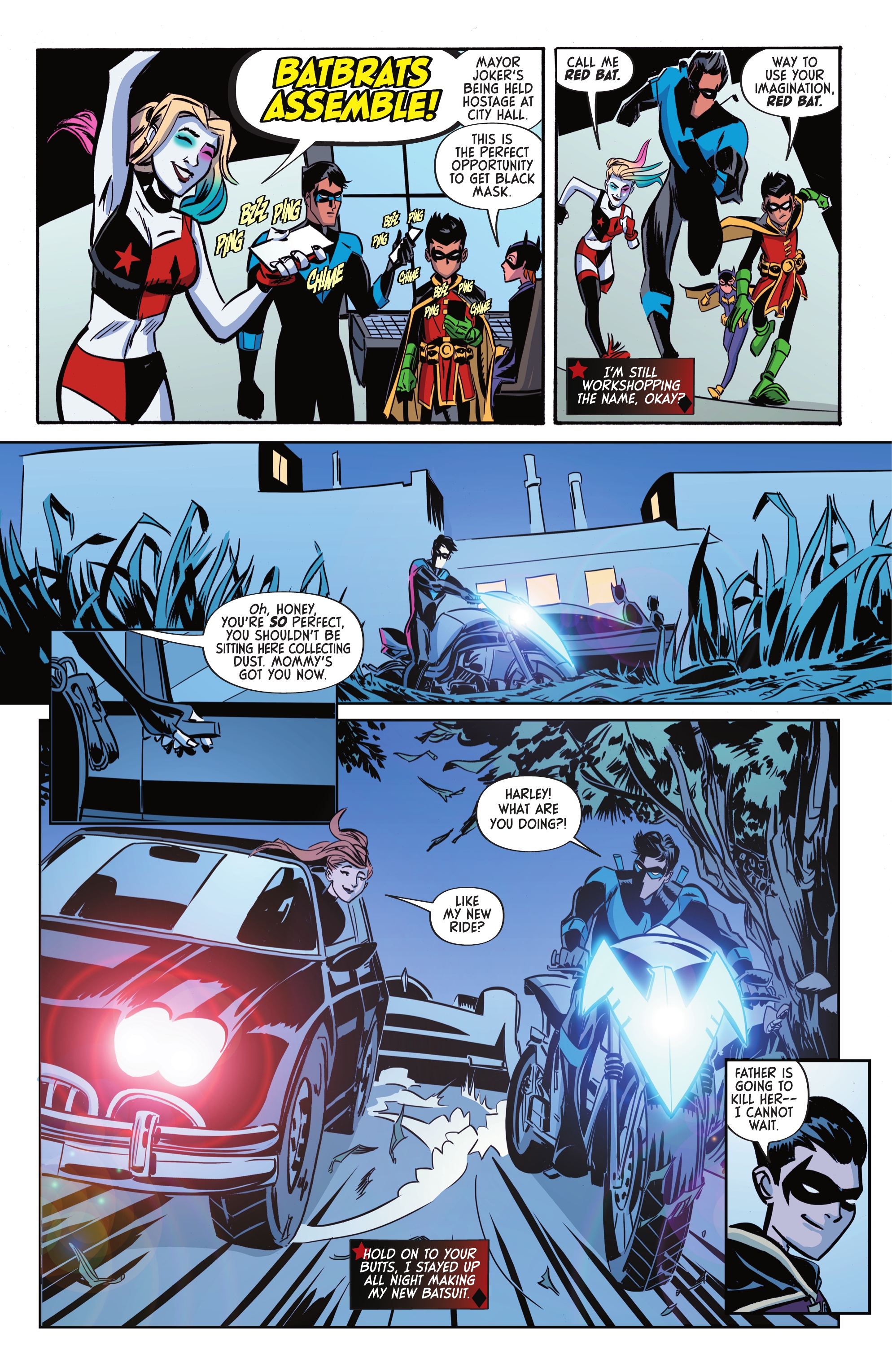 Harley Quinn: The Animated Series: Legion of Bats! (2022-) issue 3 - Page 16