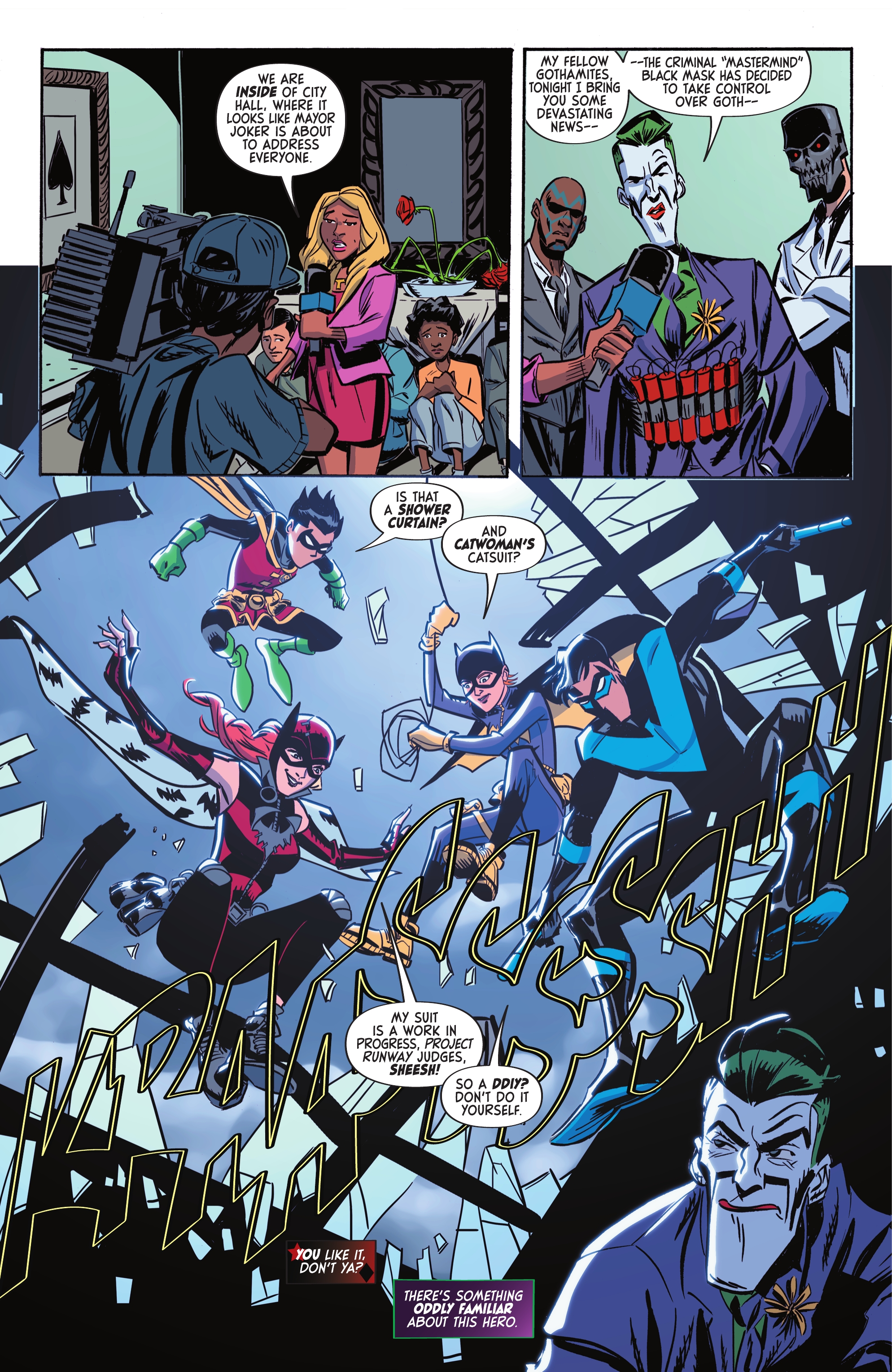 Harley Quinn: The Animated Series: Legion of Bats! (2022-) issue 3 - Page 17