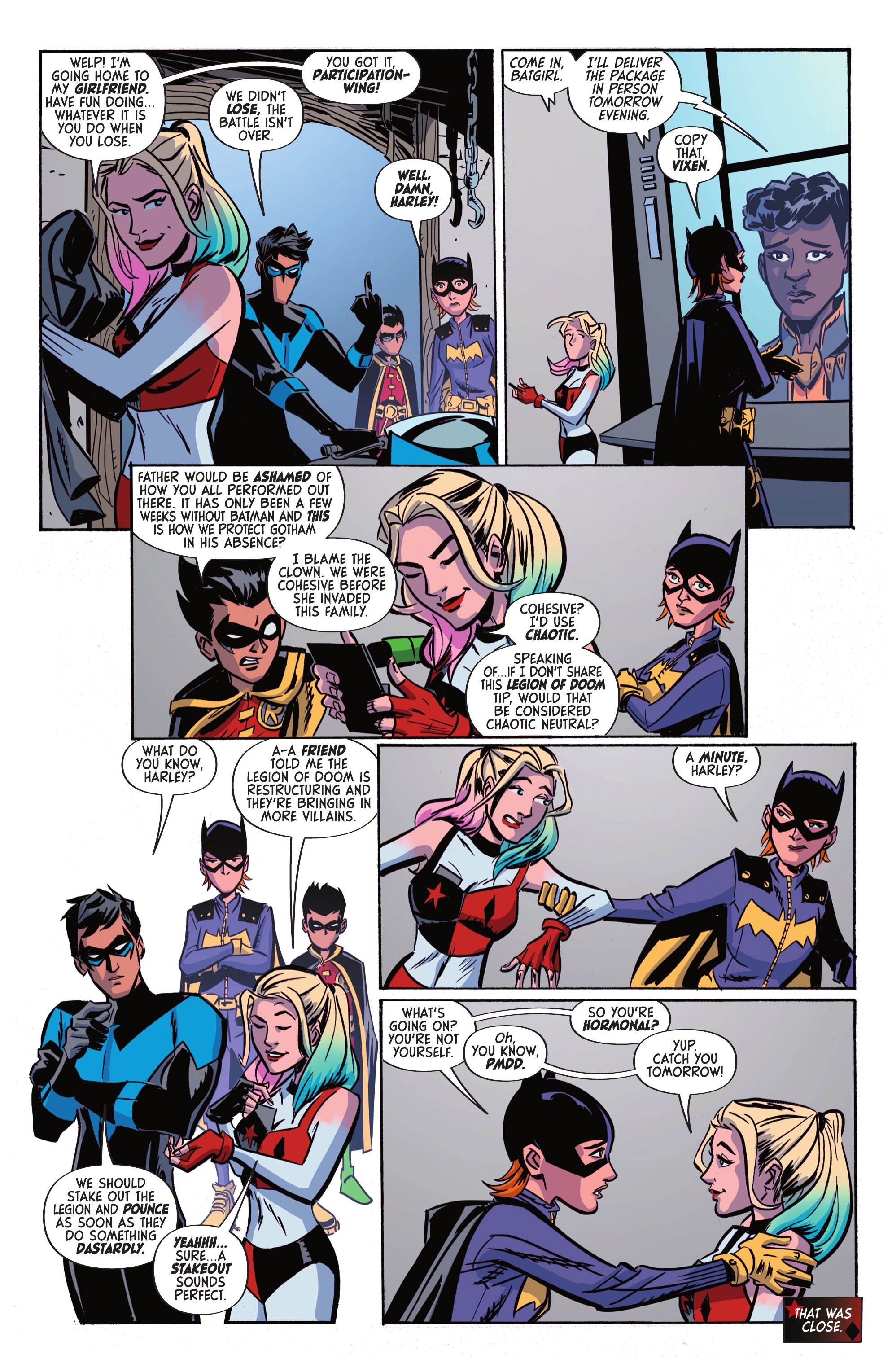 Harley Quinn: The Animated Series: Legion of Bats! (2022-) issue 3 - Page 19