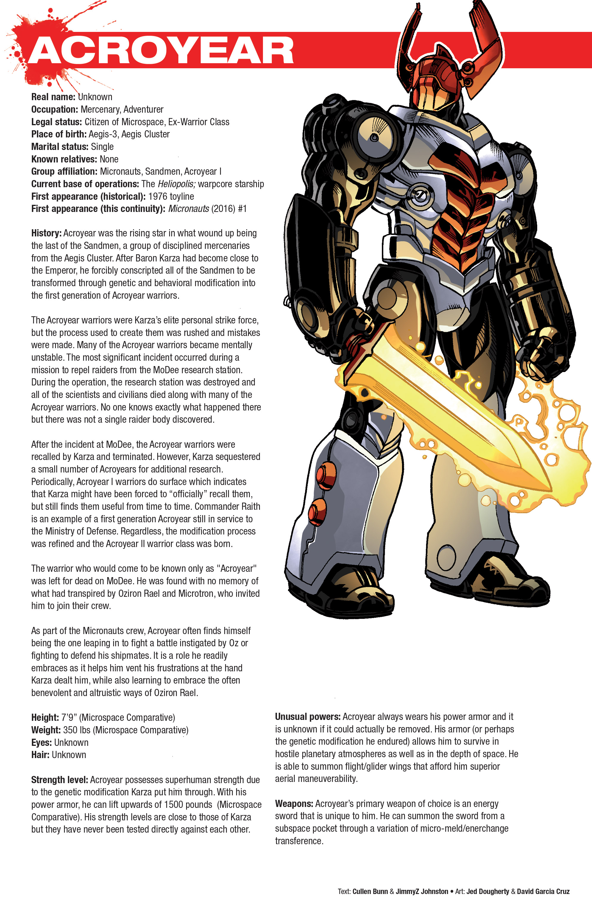 Hasbro Heroes Sourcebook (2017) issue 1 - Page 8