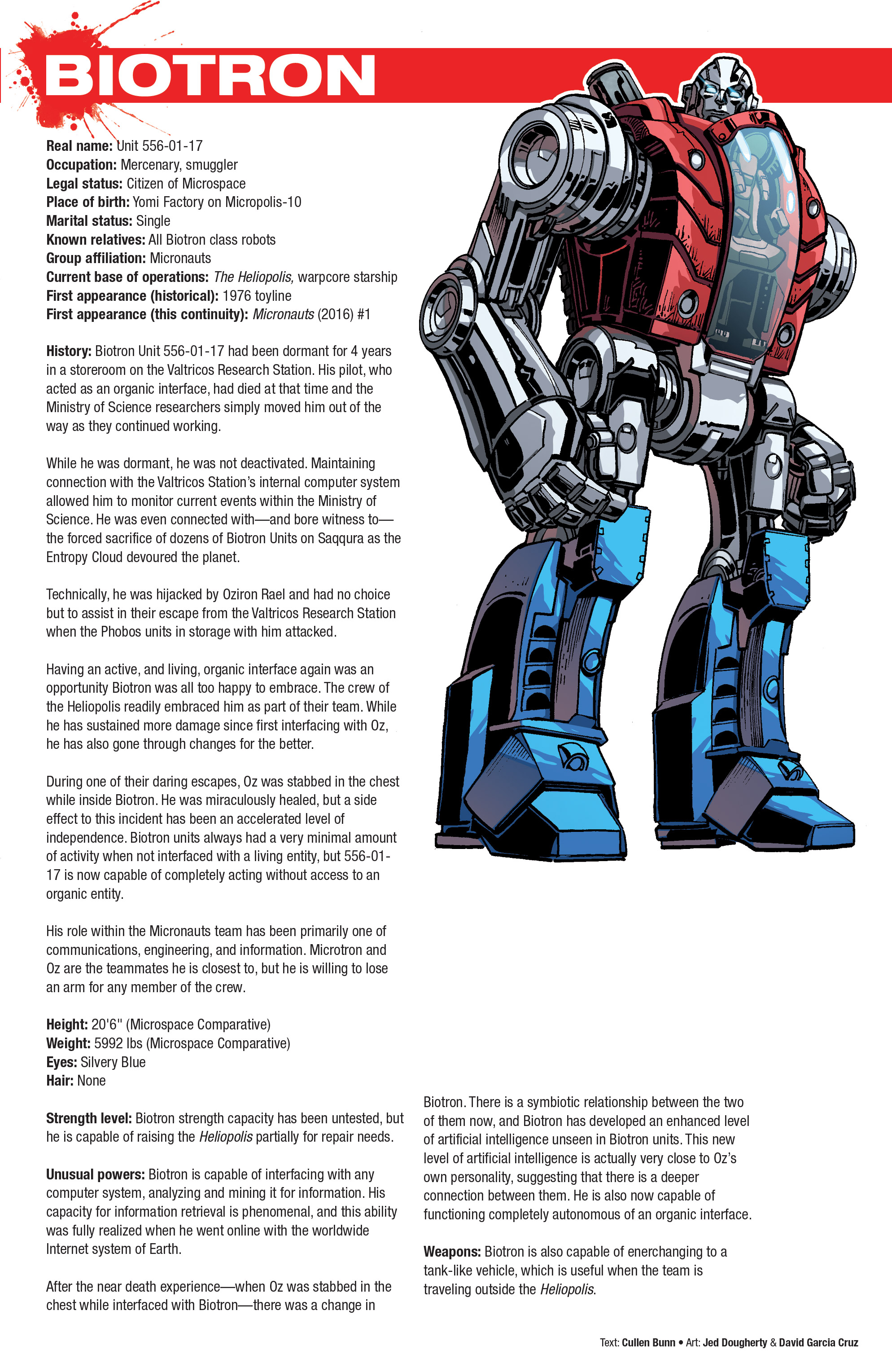 Hasbro Heroes Sourcebook (2017) issue 1 - Page 19