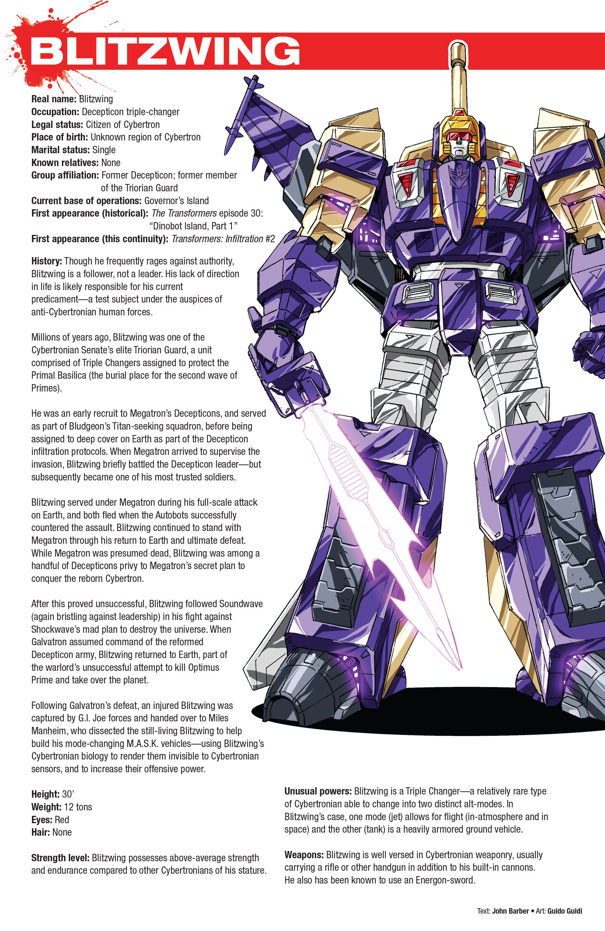 Hasbro Heroes Sourcebook (2017) issue 1 - Page 24