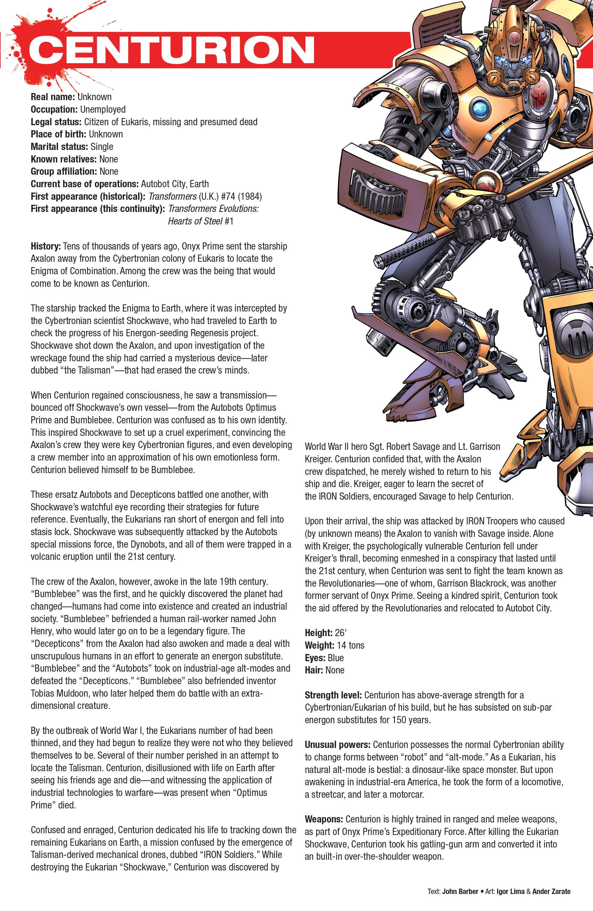 Hasbro Heroes Sourcebook (2017) issue 1 - Page 28