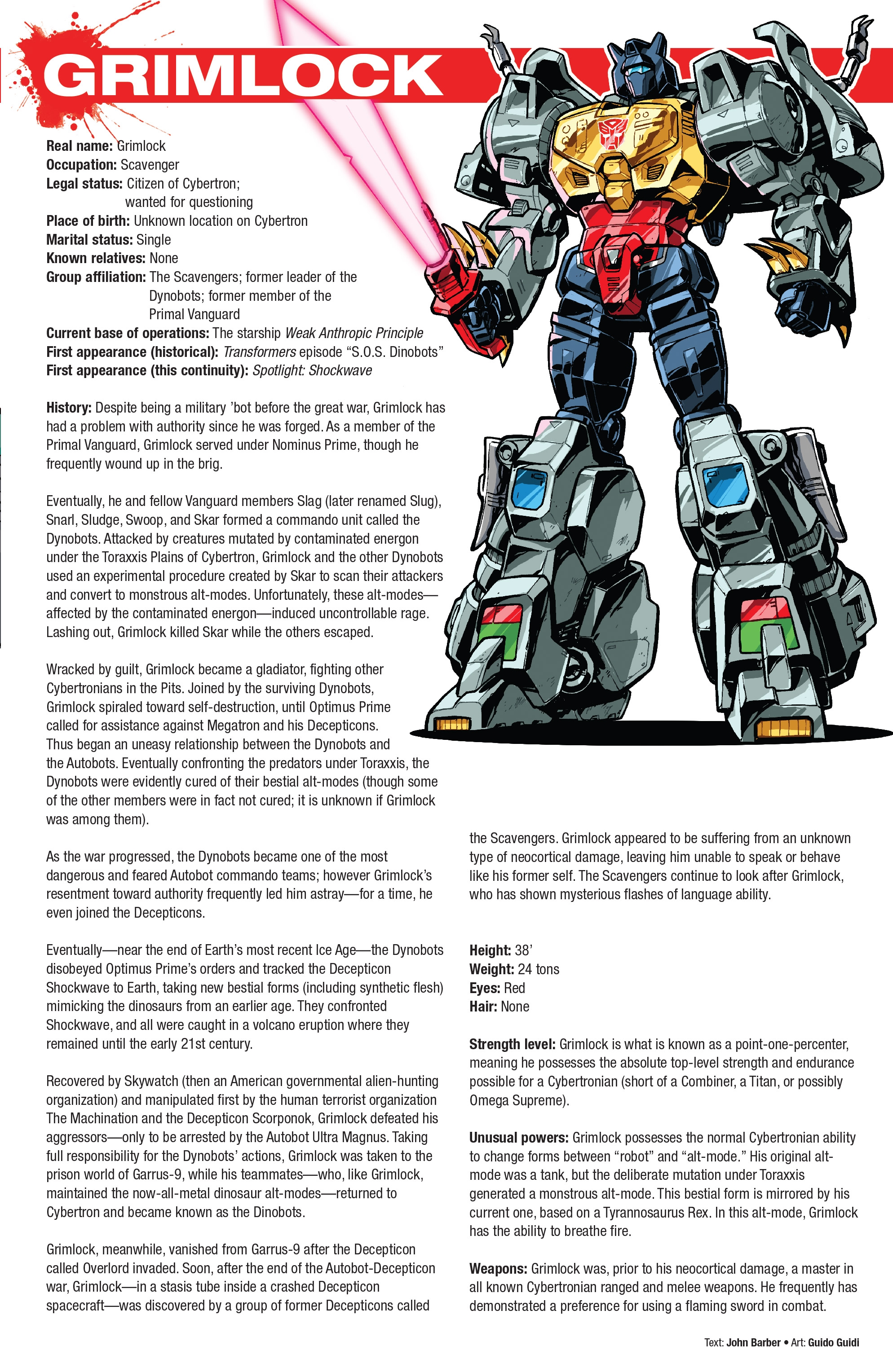 Hasbro Heroes Sourcebook (2017) issue 2 - Page 11